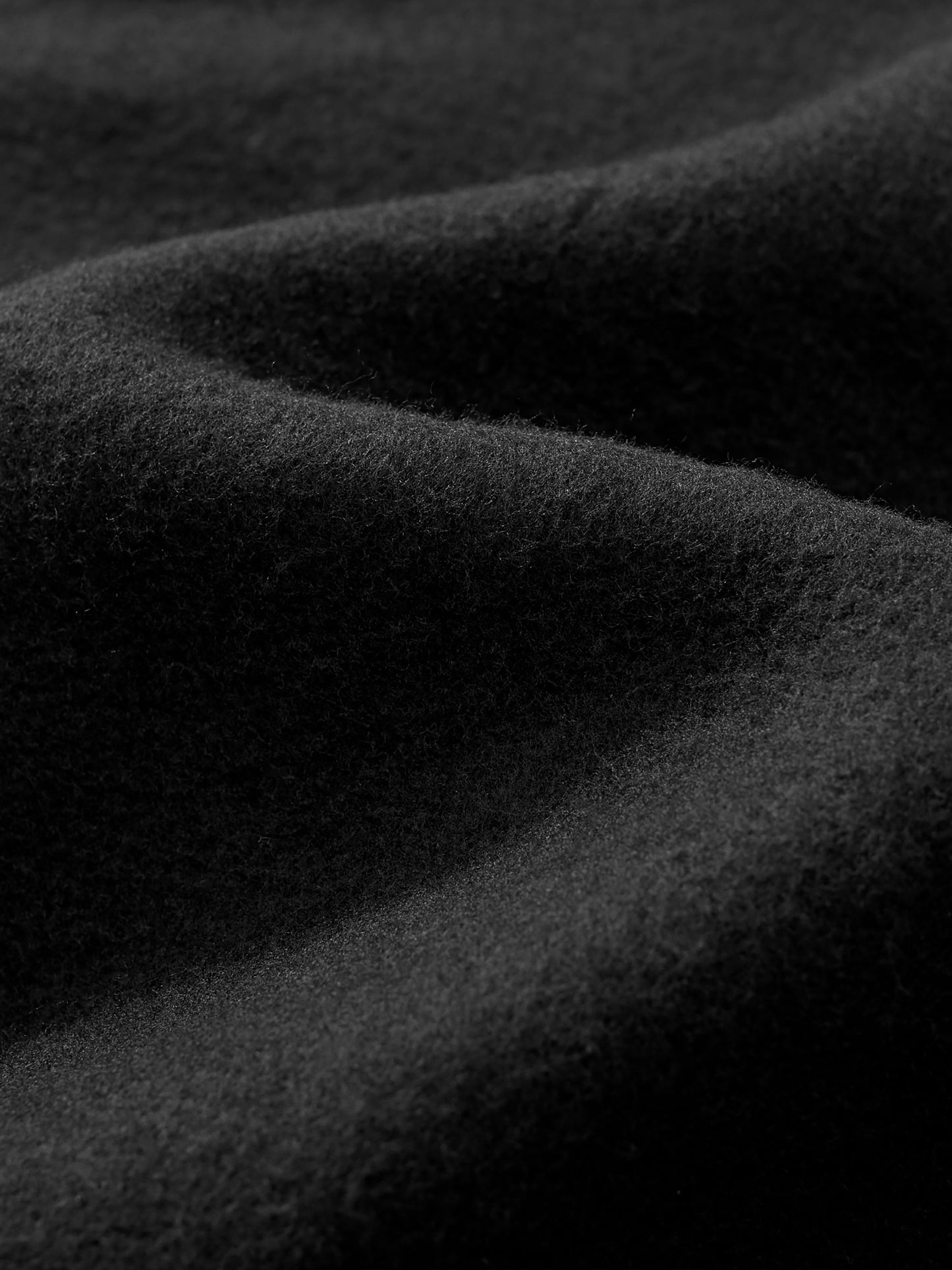 WAKE UP Fleeced Full-Zip Boxy Hoodie