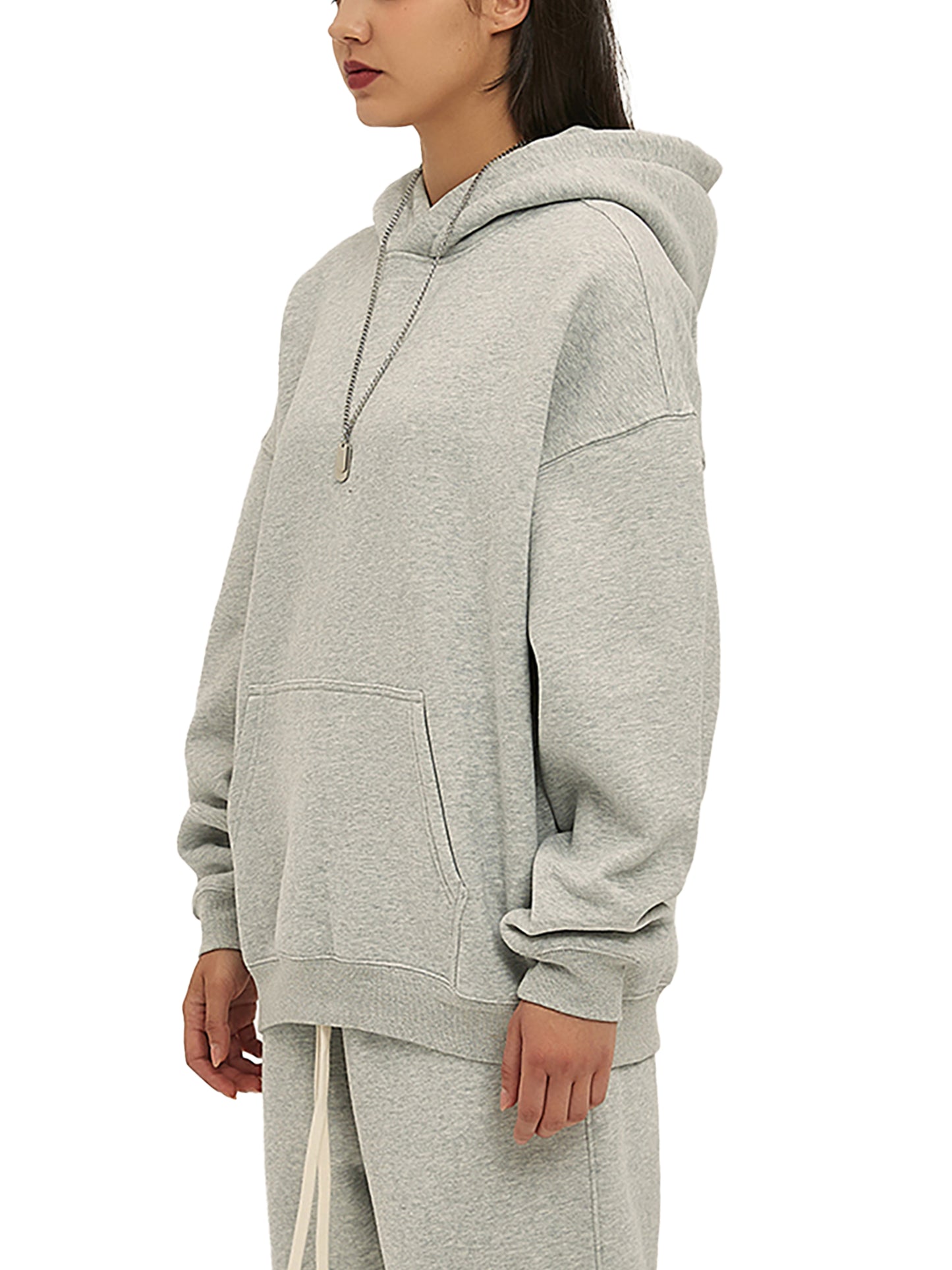 WAKE UP FOF Oversized Fleeced Hoodie