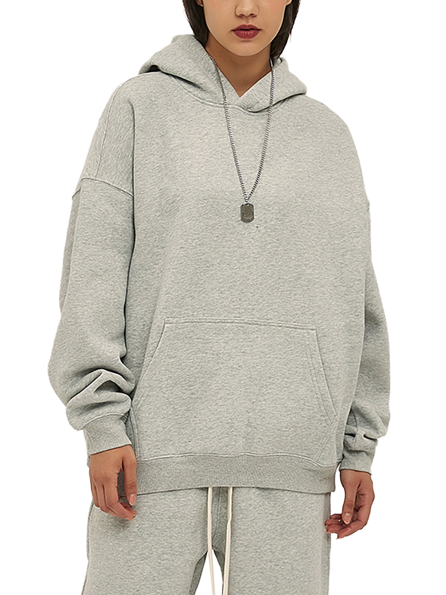 WAKE UP FOF Oversized Fleeced Hoodie