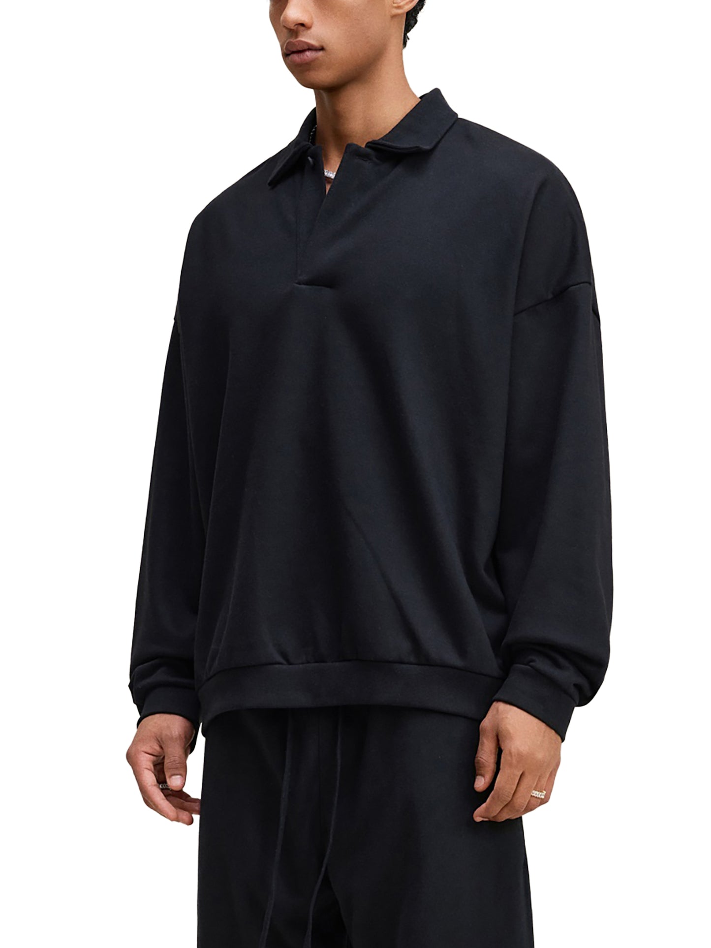 WAKE UP Heavyweight Fleece Polo Sweatshirt