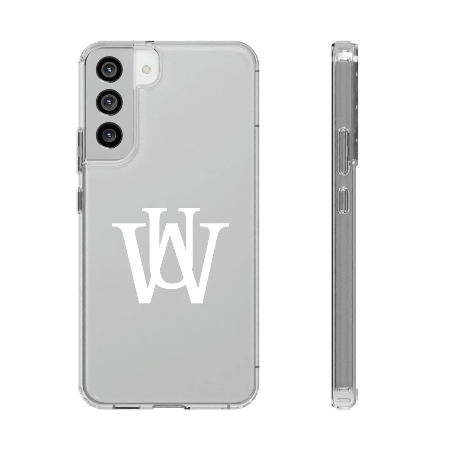 WAKE UP Phone Case (CLEAR WHITE)