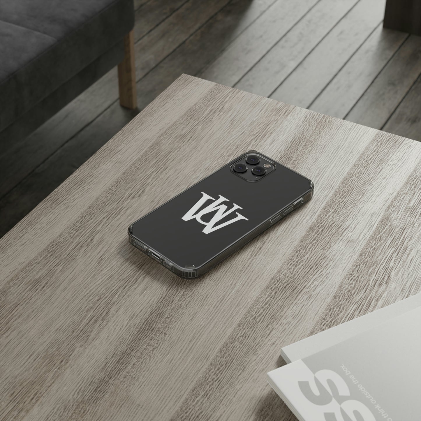 WAKE UP Phone Case (CLEAR WHITE)