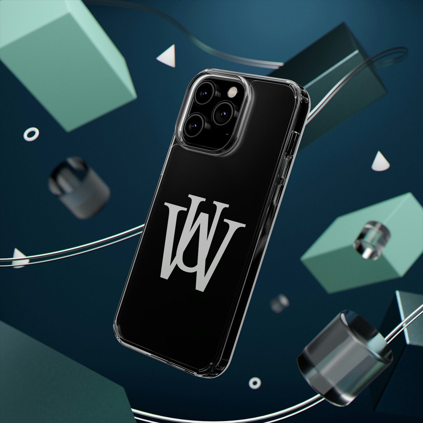 WAKE UP Phone Case (CLEAR WHITE)