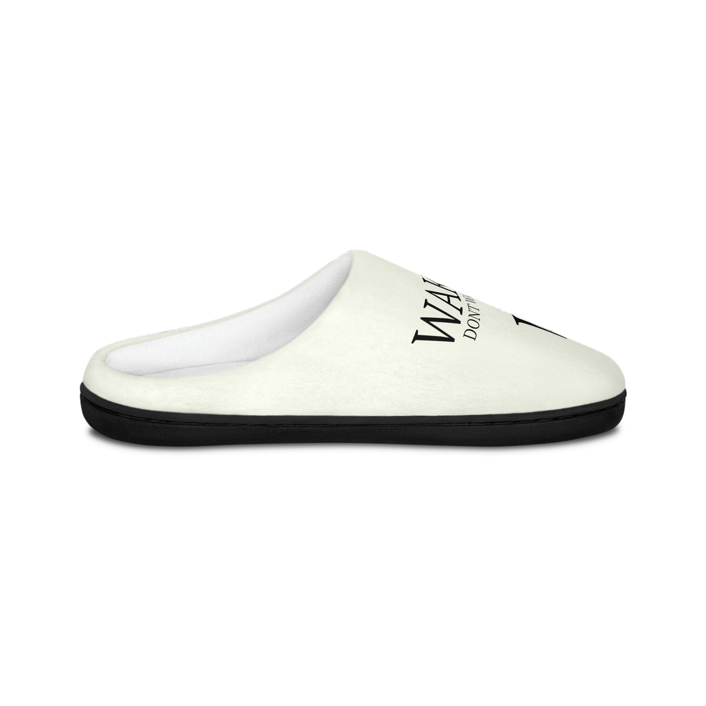 WAKE UP Unisex Indoor Slippers