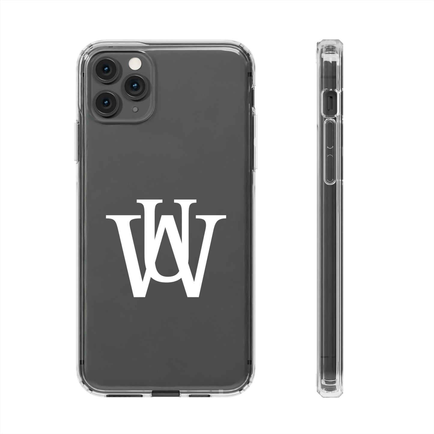 WAKE UP Phone Case (CLEAR WHITE)