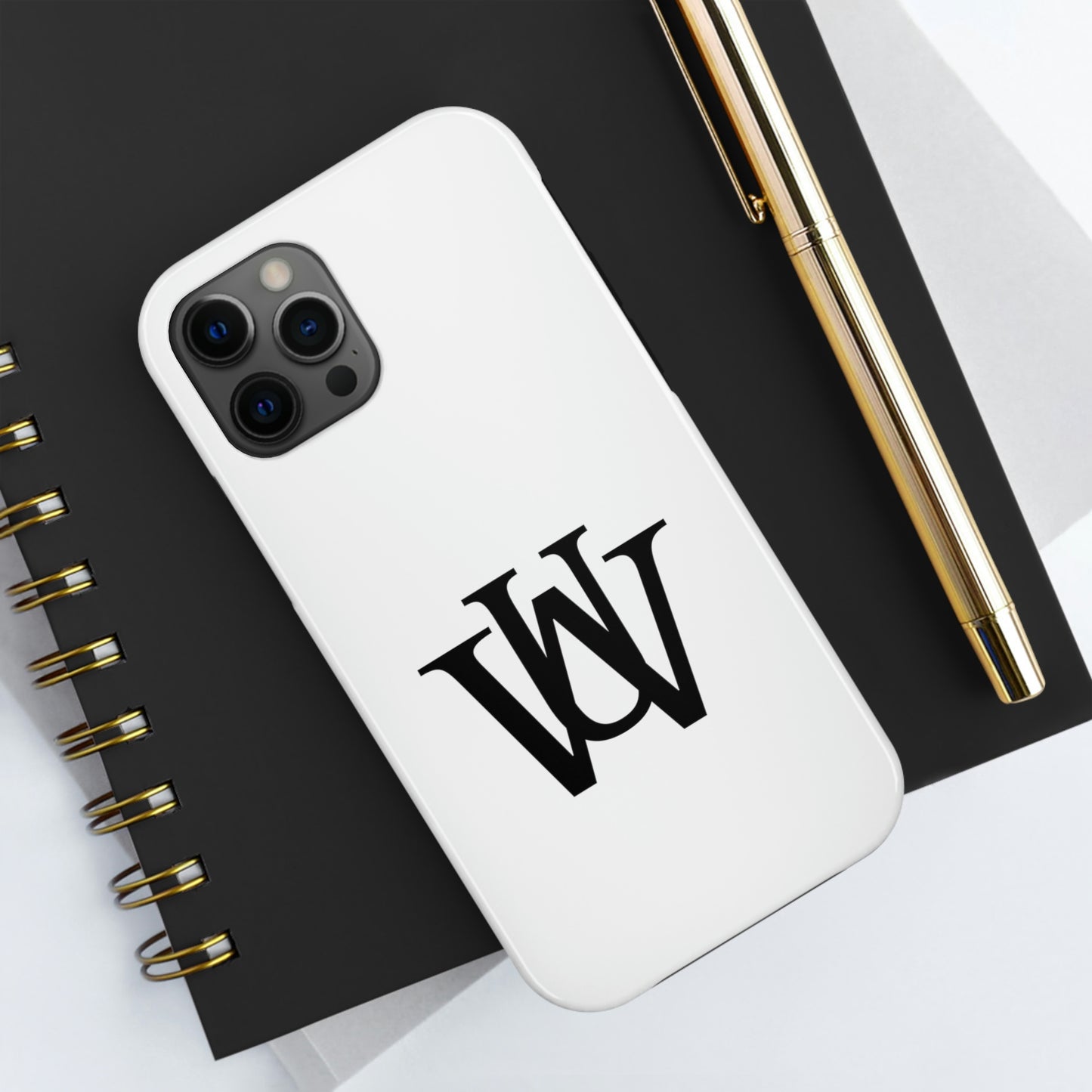 WAKE UP Phone Case (White)