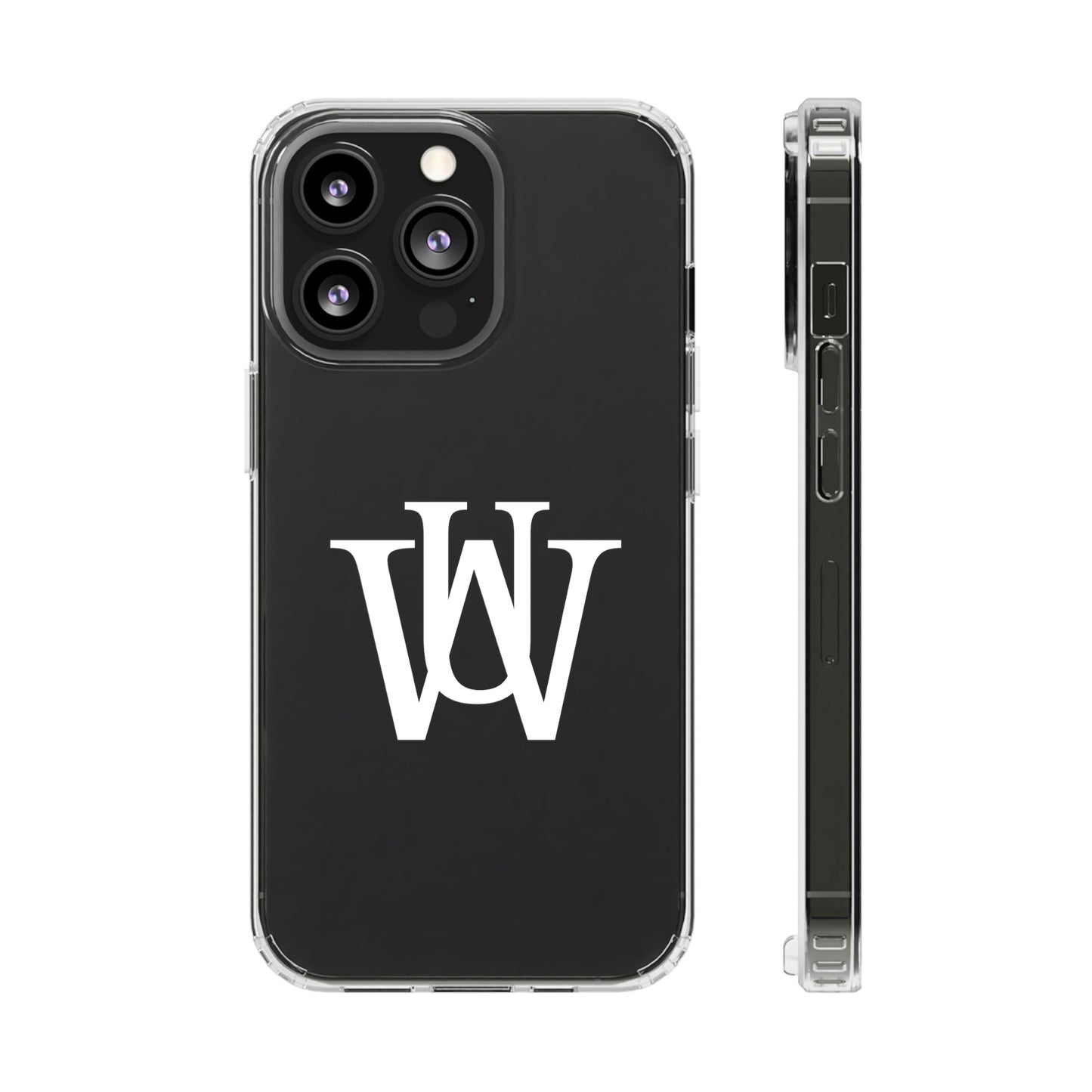 WAKE UP Phone Case (CLEAR WHITE)