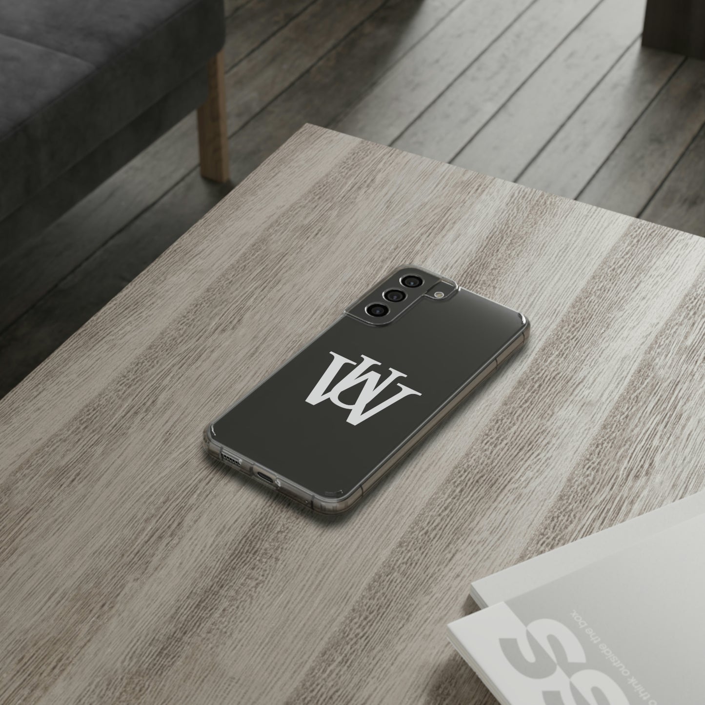 WAKE UP Phone Case (CLEAR WHITE)
