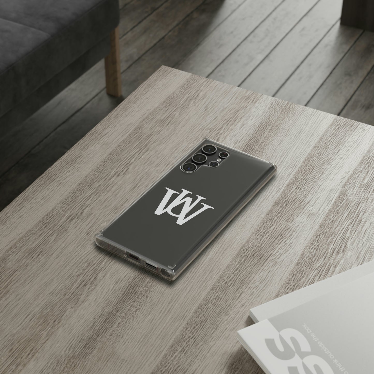 WAKE UP Phone Case (CLEAR WHITE)