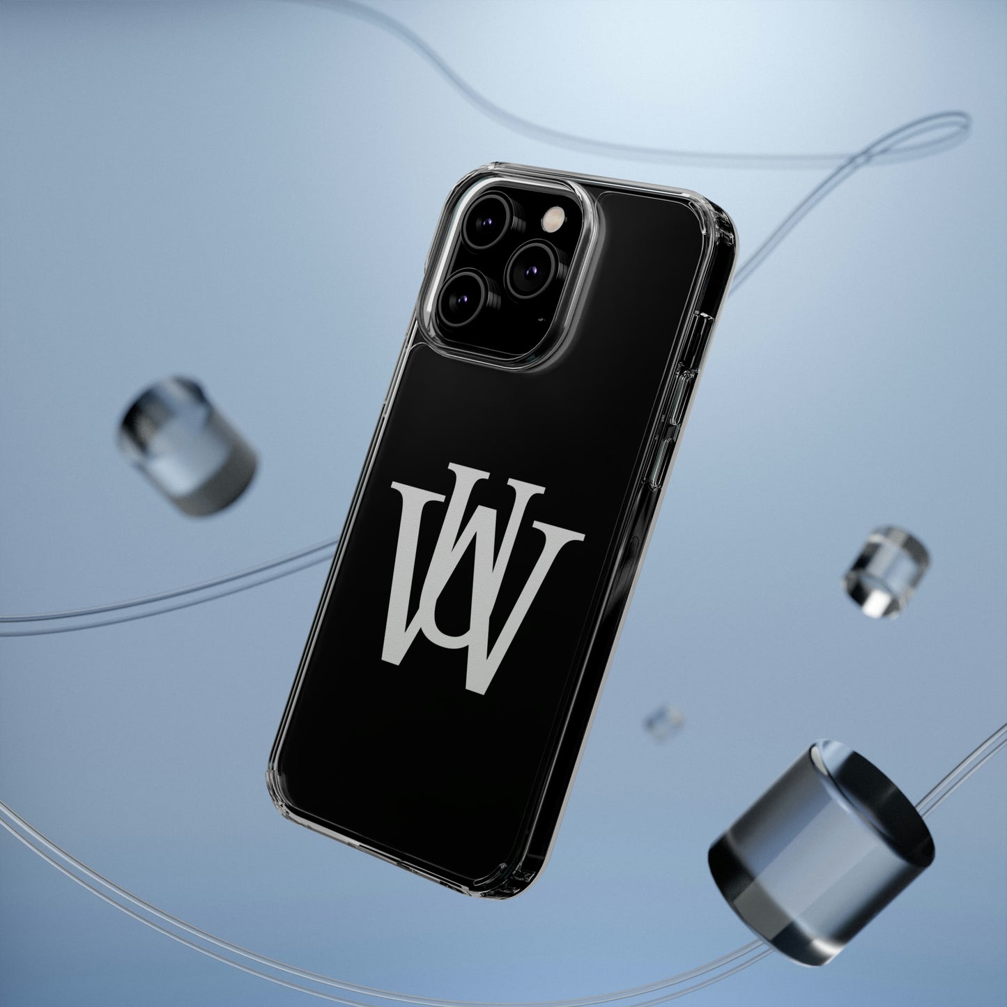 WAKE UP Phone Case (CLEAR WHITE)