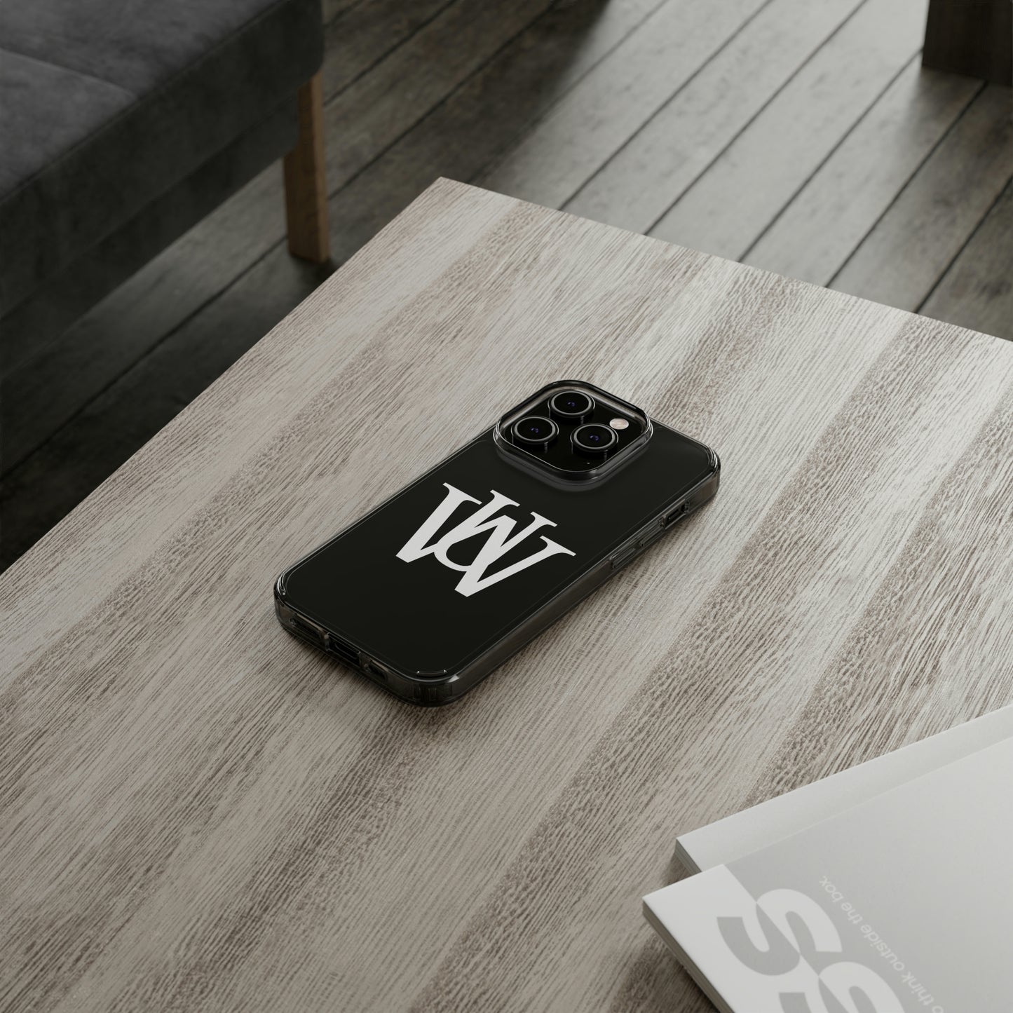 WAKE UP Phone Case (CLEAR WHITE)