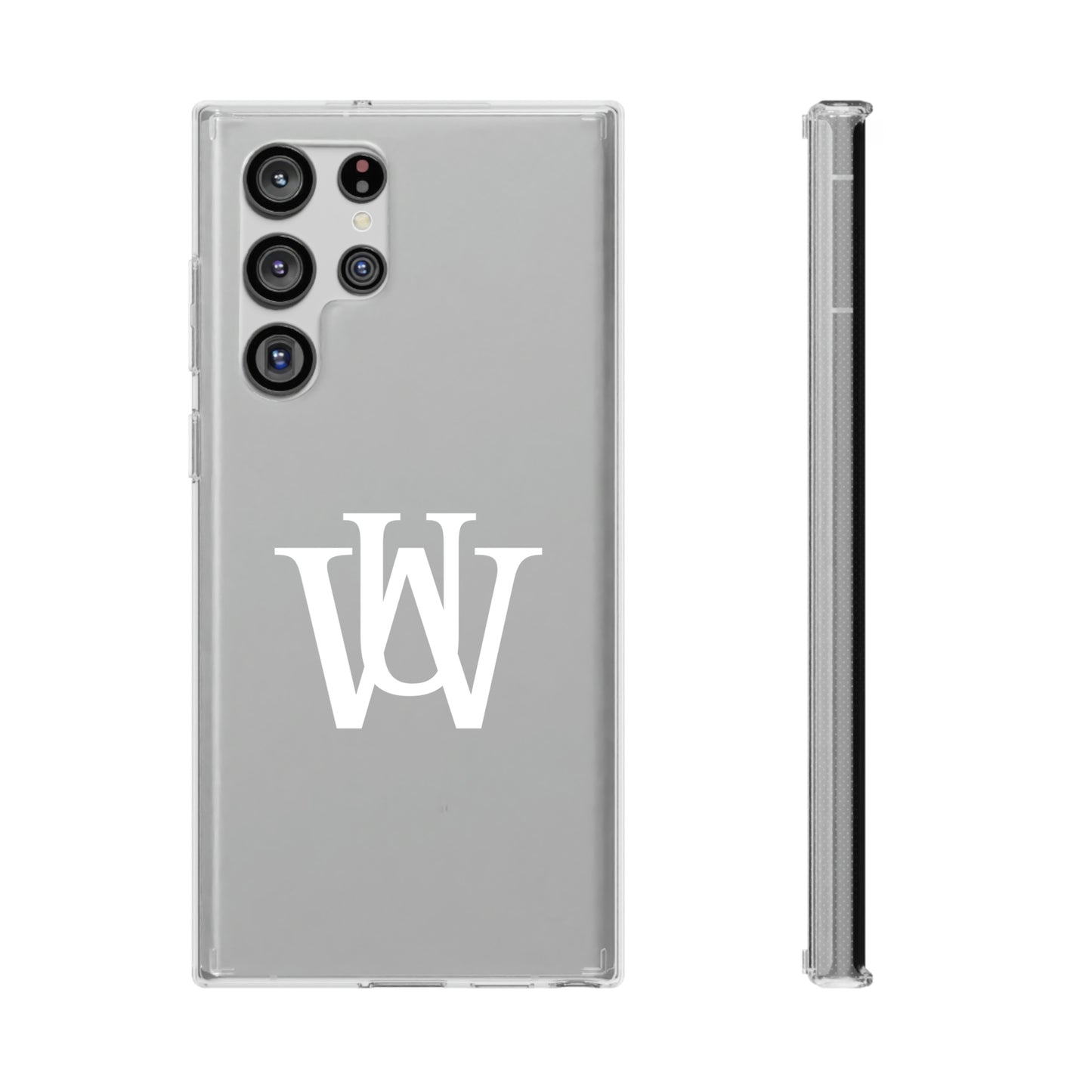 WAKE UP Phone Case (CLEAR WHITE)