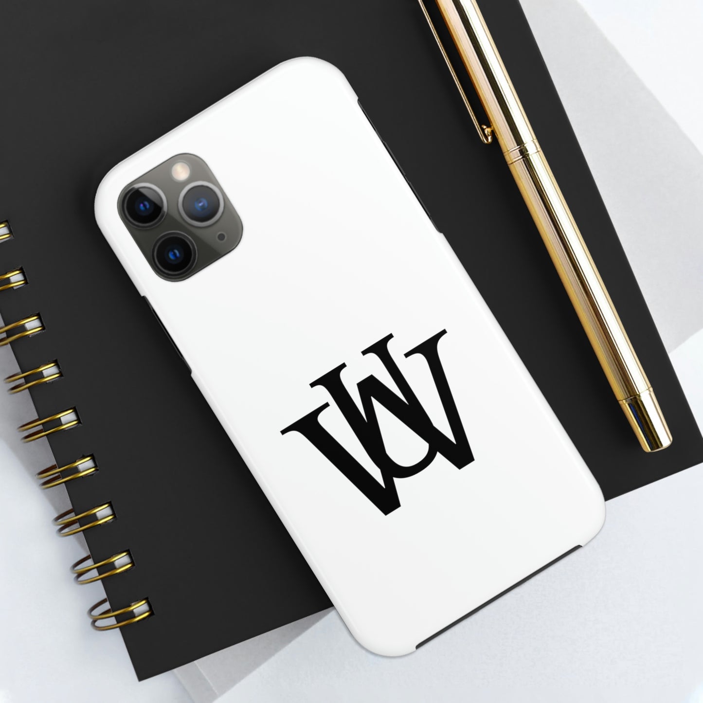 WAKE UP Phone Case (White)