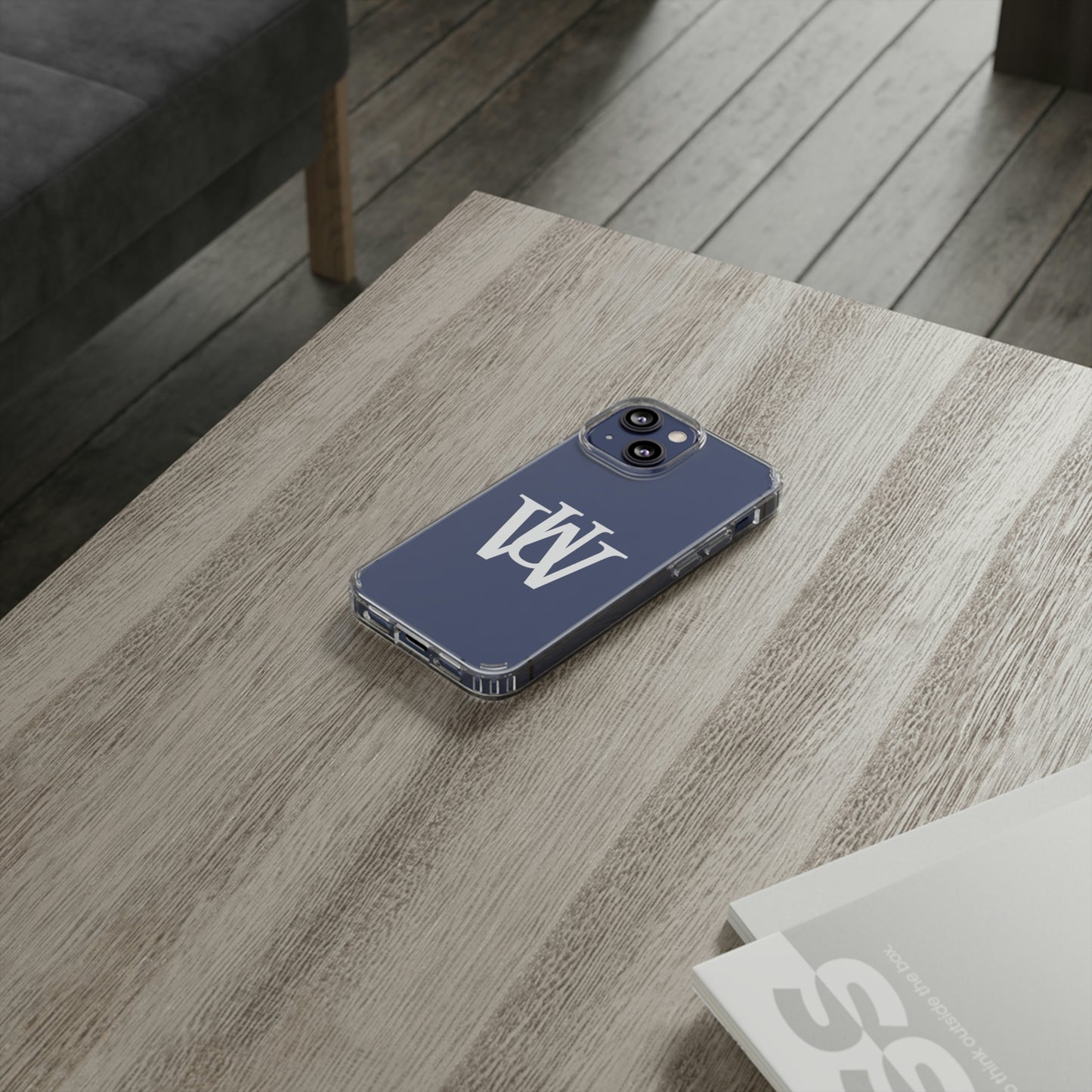 WAKE UP Phone Case (CLEAR WHITE)