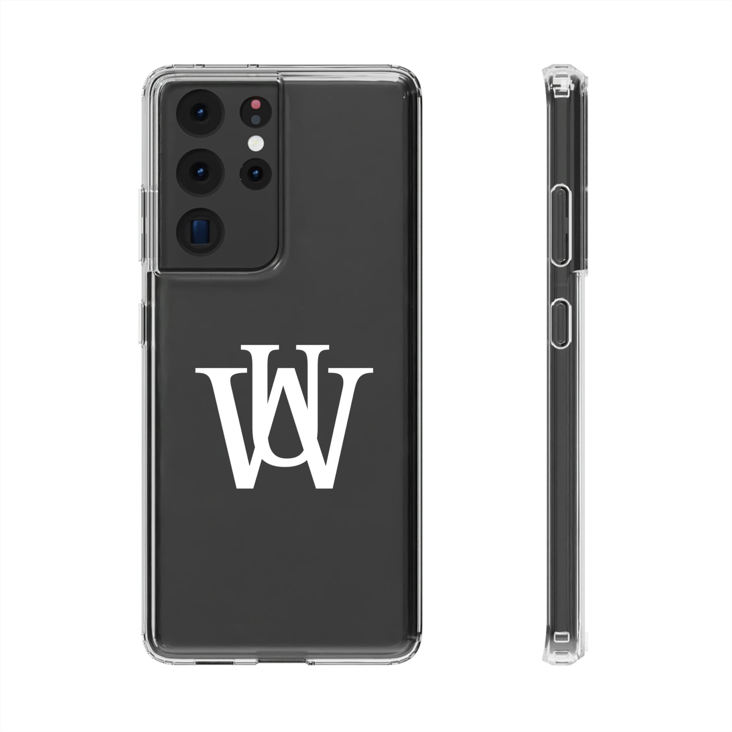 WAKE UP Phone Case (CLEAR WHITE)