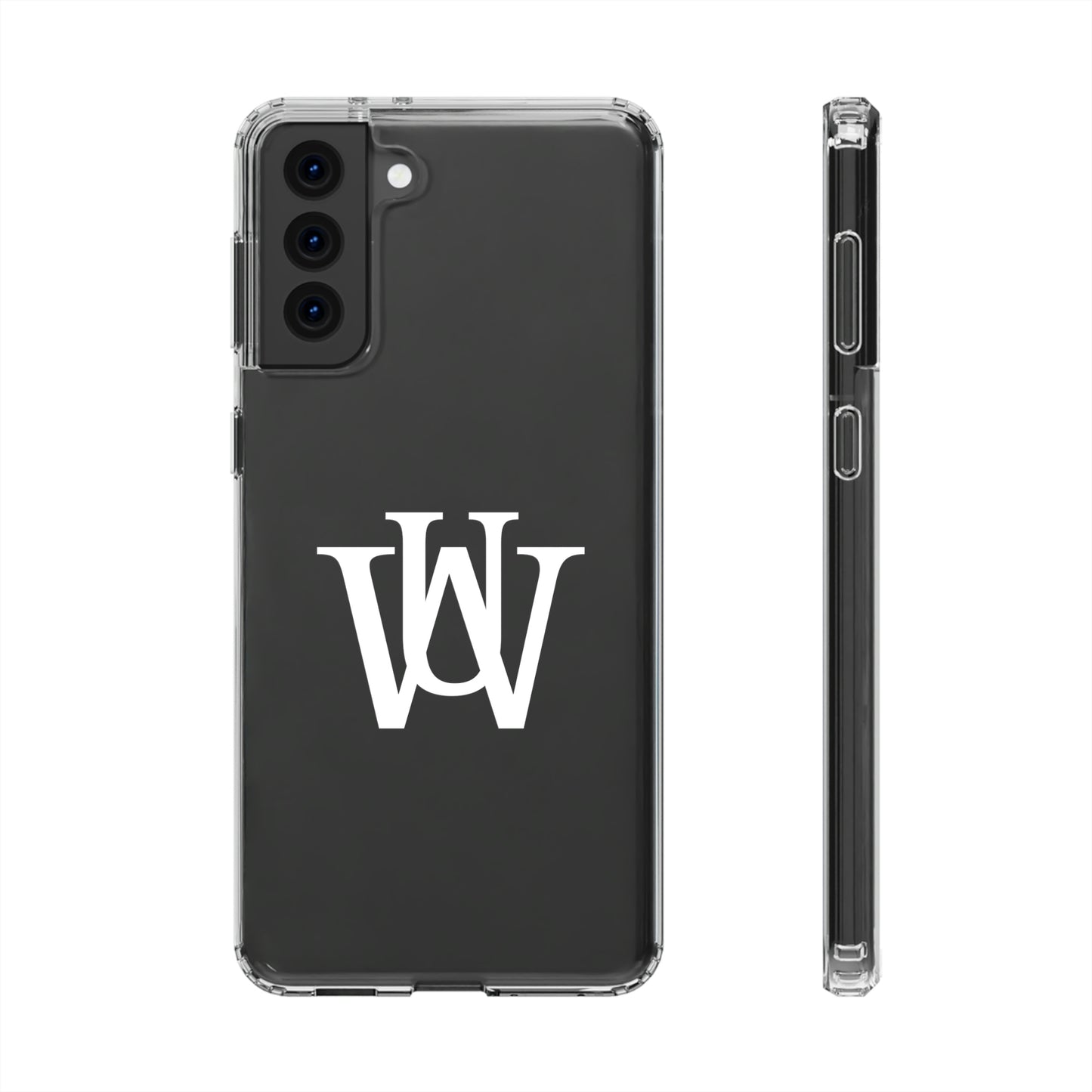 WAKE UP Phone Case (CLEAR WHITE)