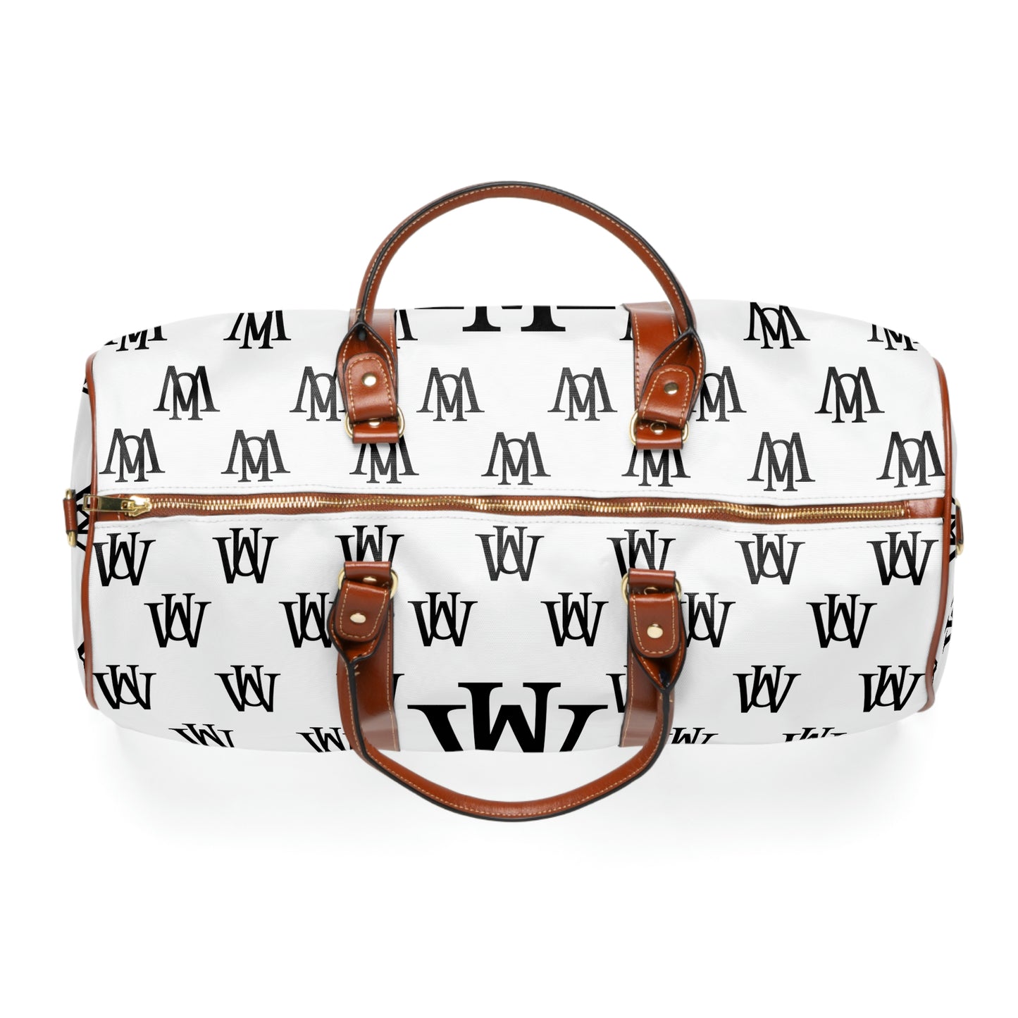 WAKE UP Waterproof Duffle Bag (WHITE)