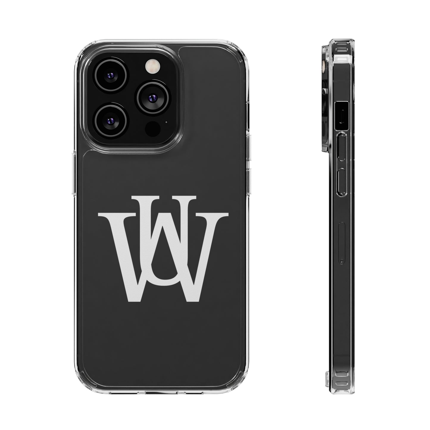 WAKE UP Phone Case (CLEAR WHITE)