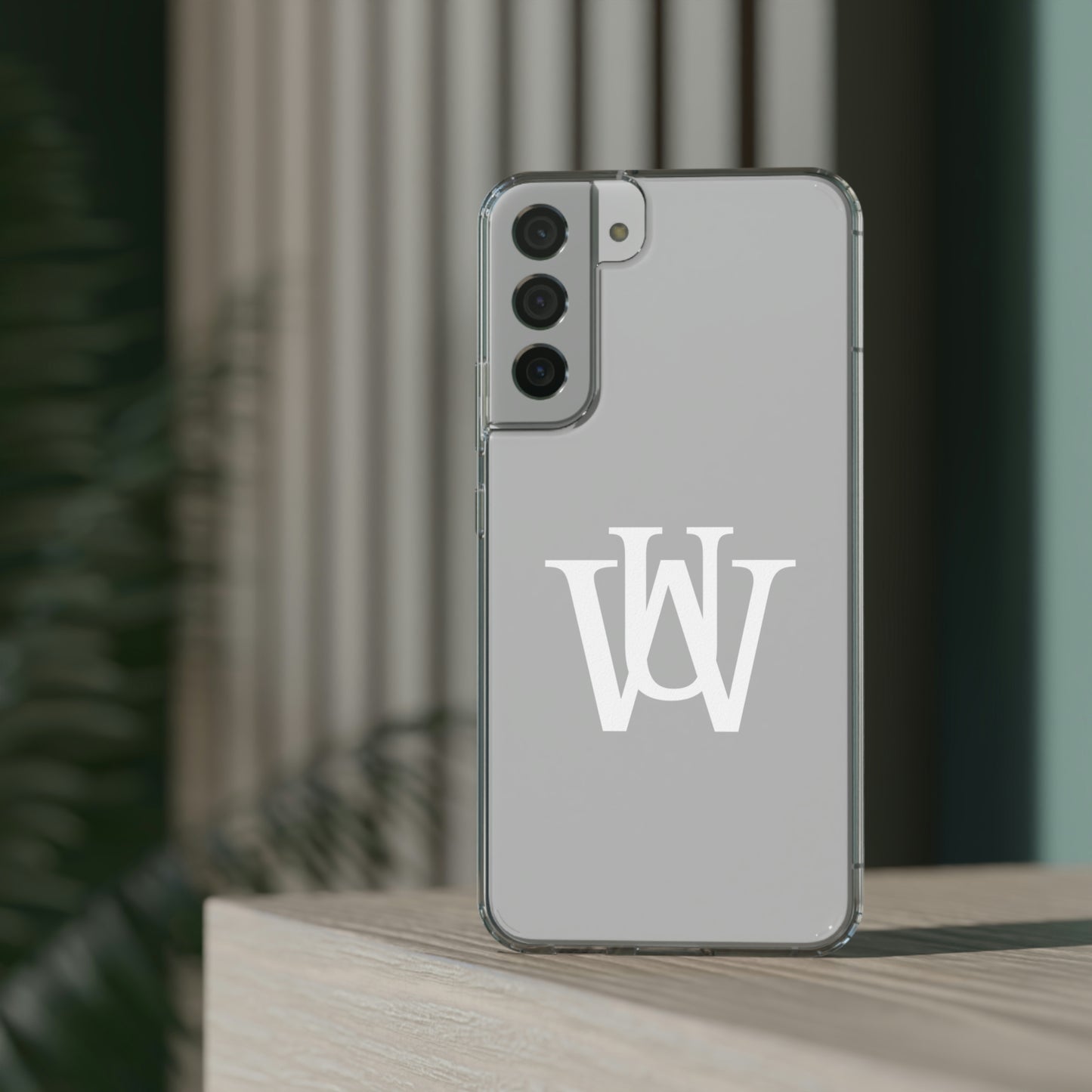WAKE UP Phone Case (CLEAR WHITE)