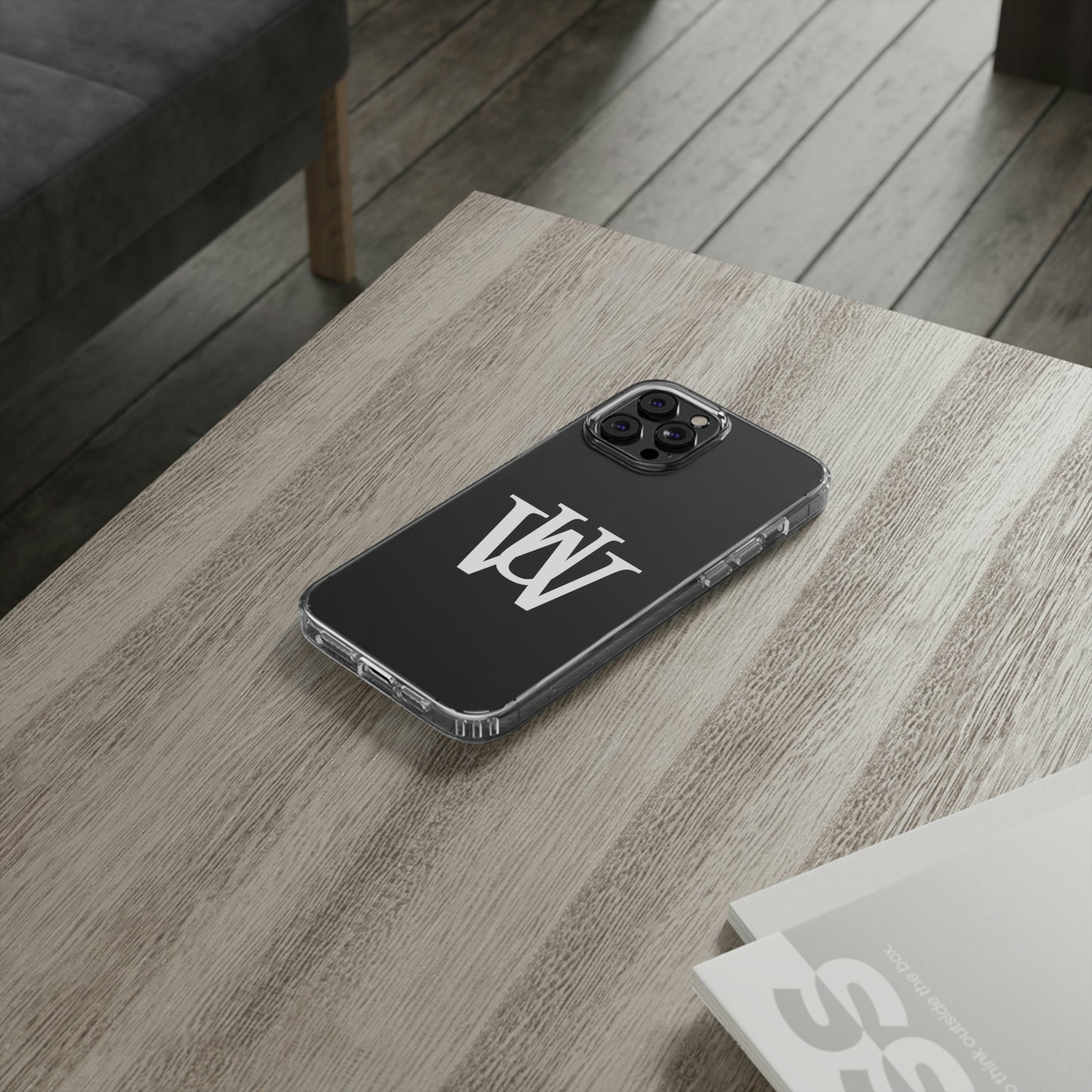 WAKE UP Phone Case (CLEAR WHITE)