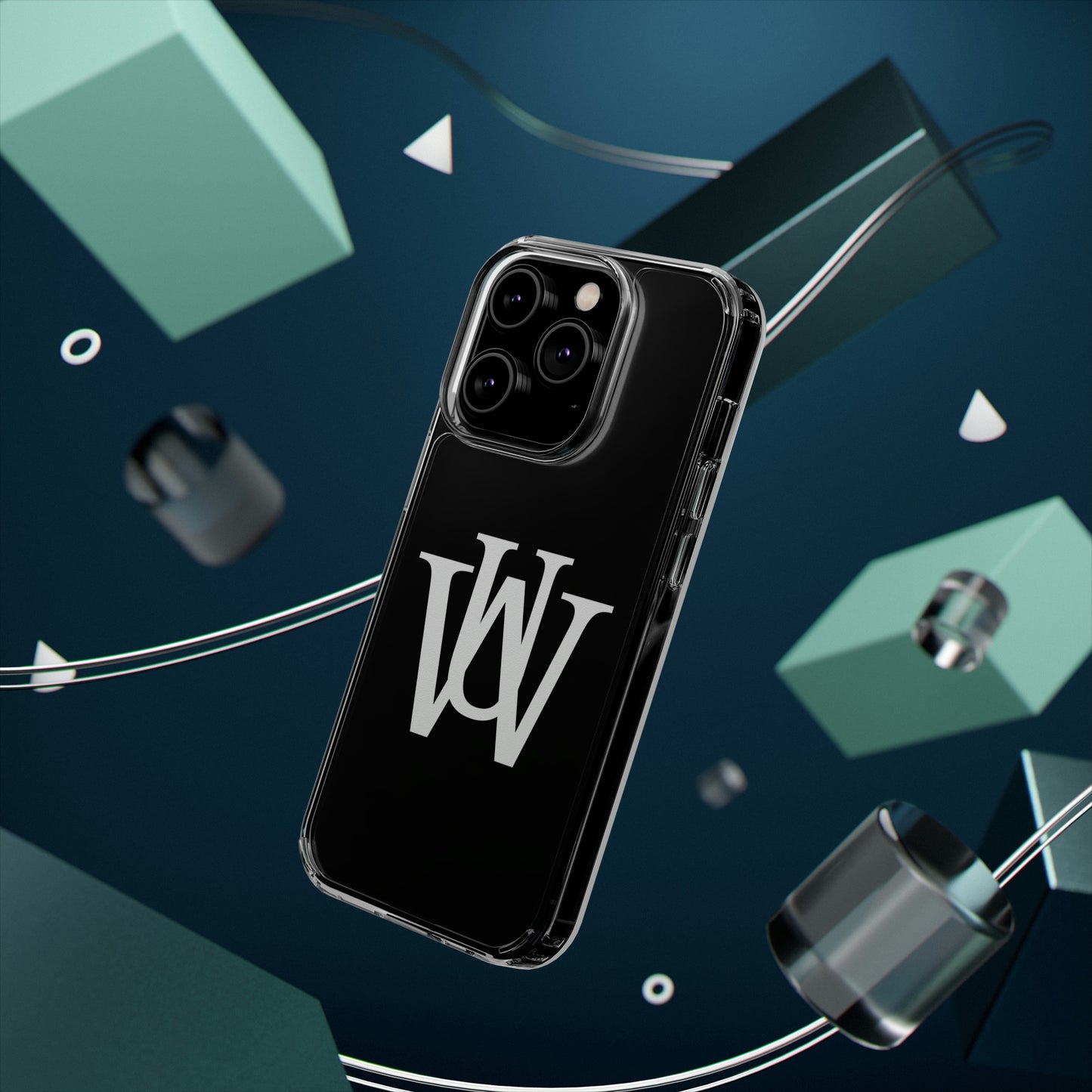 WAKE UP Phone Case (CLEAR WHITE)