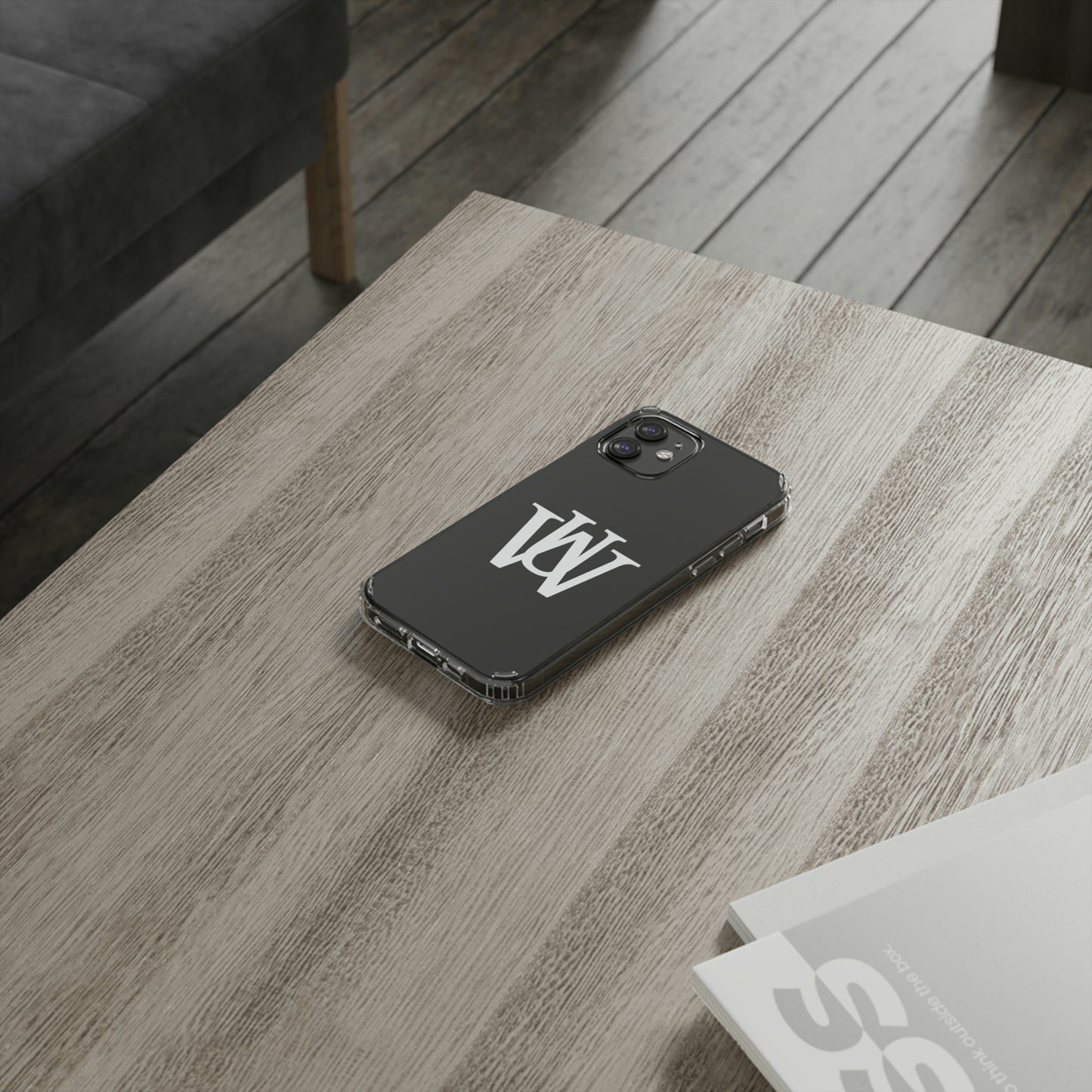 WAKE UP Phone Case (CLEAR WHITE)