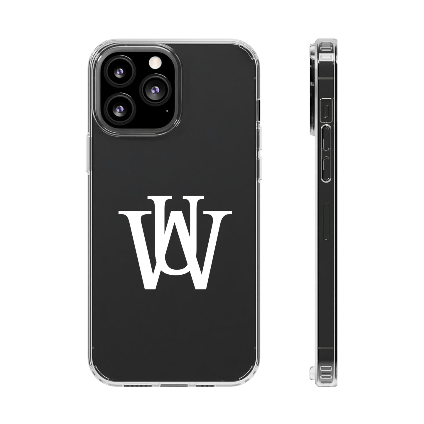 WAKE UP Phone Case (CLEAR WHITE)