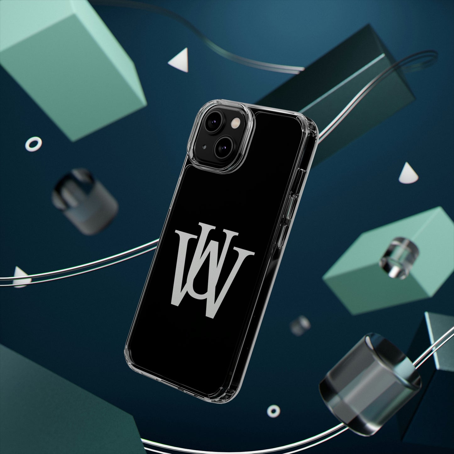 WAKE UP Phone Case (CLEAR WHITE)