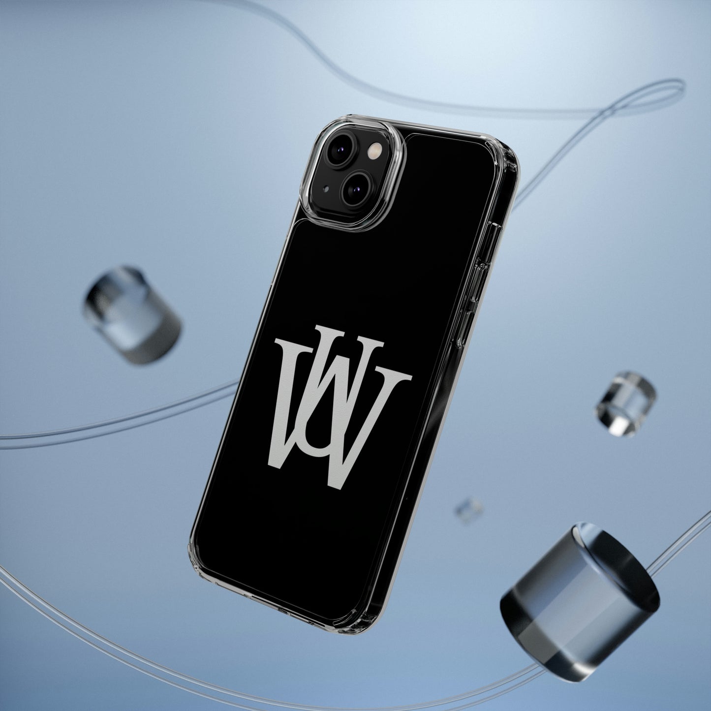 WAKE UP Phone Case (CLEAR WHITE)