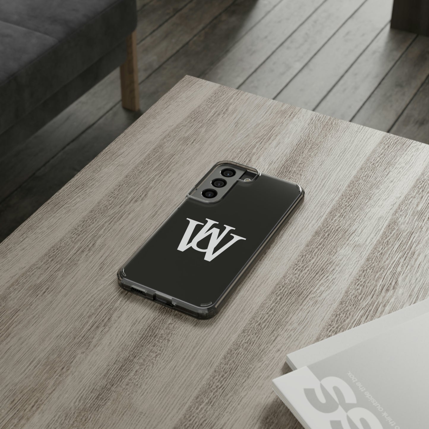 WAKE UP Phone Case (CLEAR WHITE)