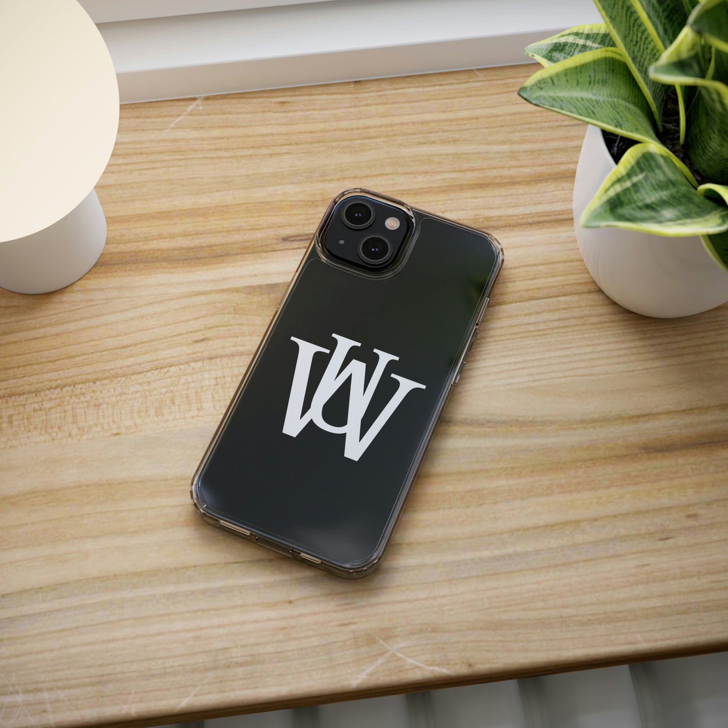 WAKE UP Phone Case (CLEAR WHITE)