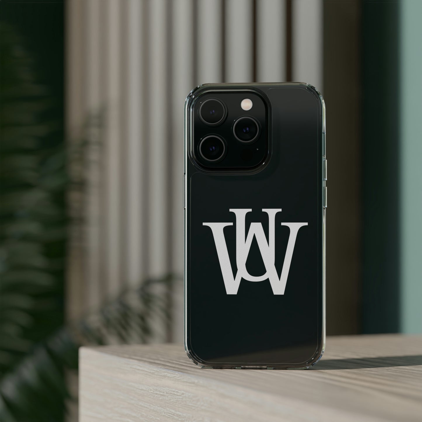 WAKE UP Phone Case (CLEAR WHITE)