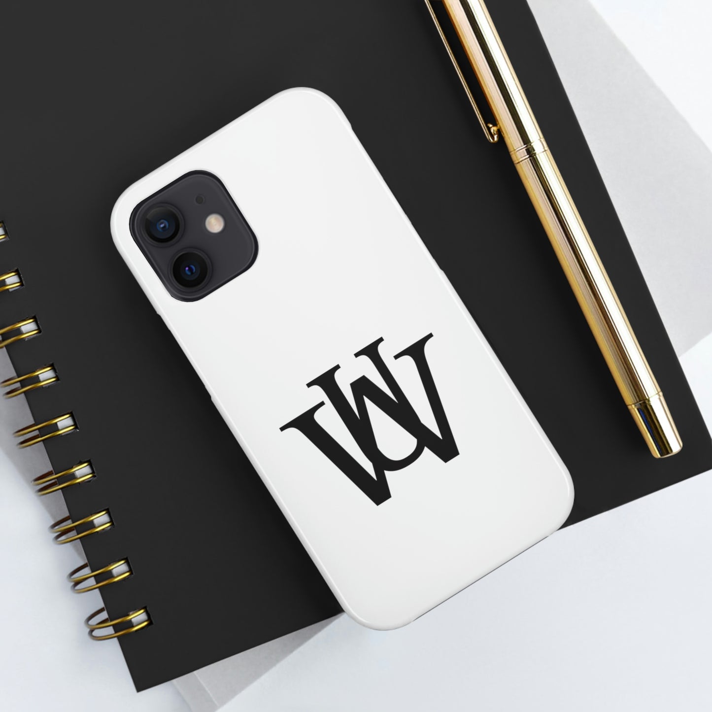 WAKE UP Phone Case (White)