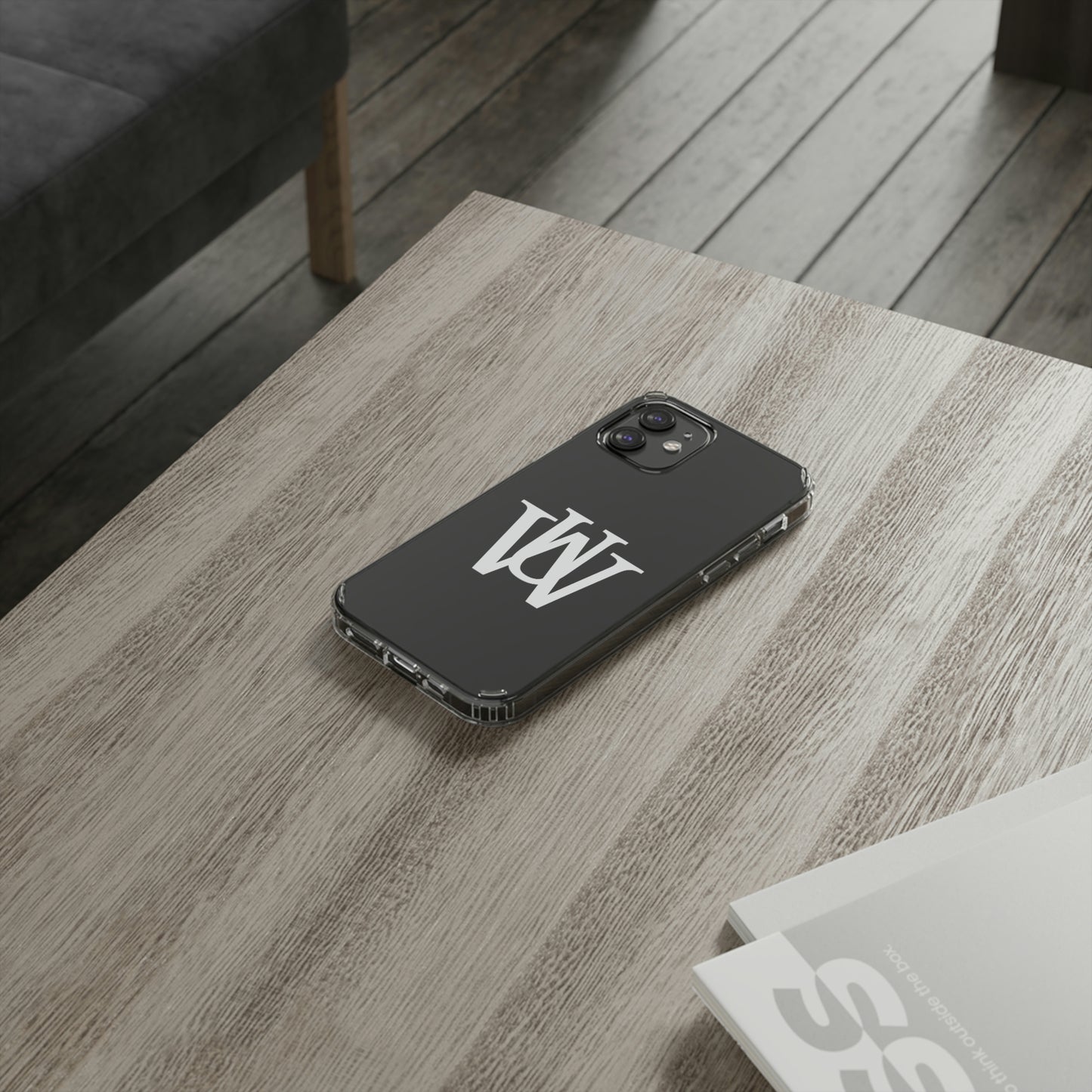 WAKE UP Phone Case (CLEAR WHITE)