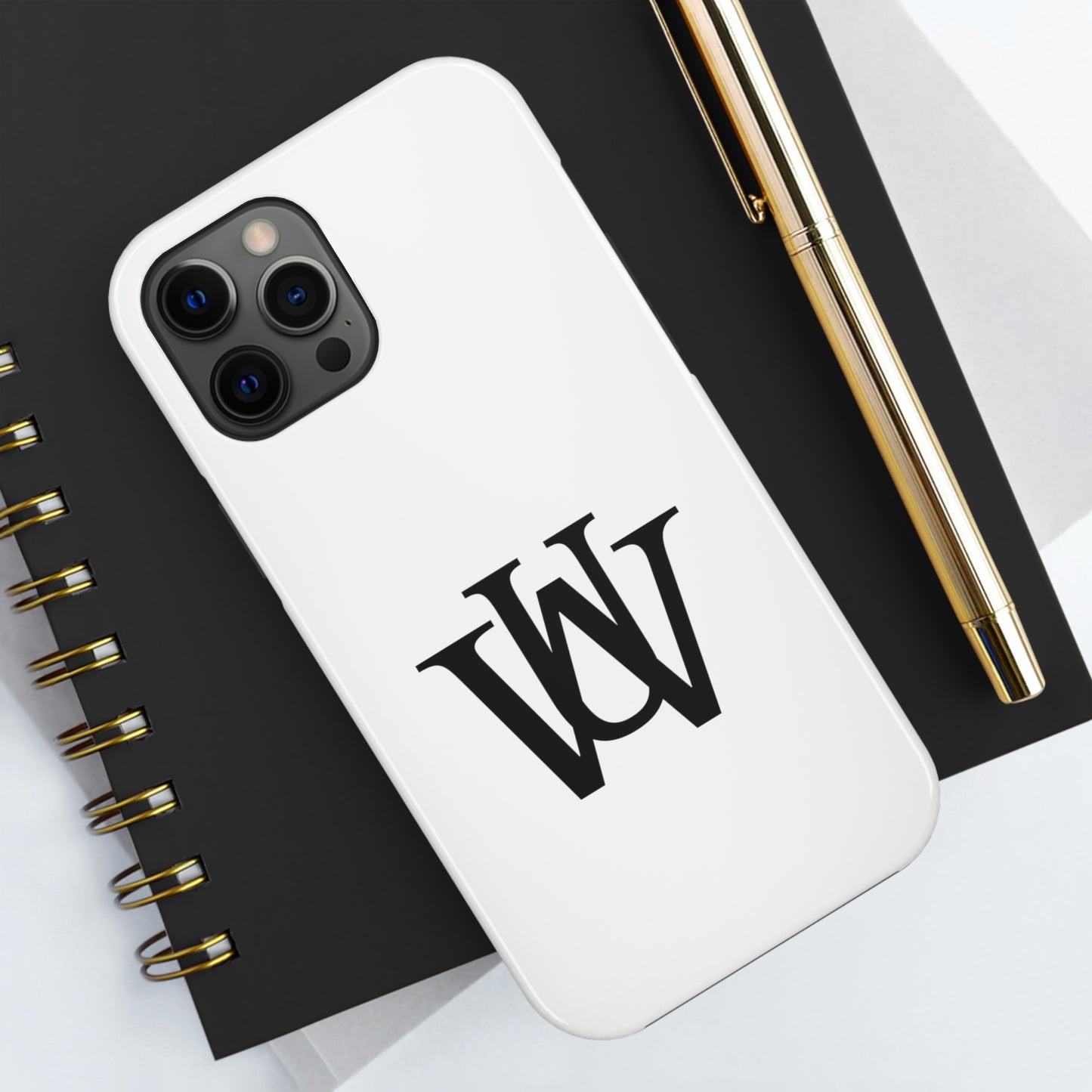 WAKE UP Phone Case (White)