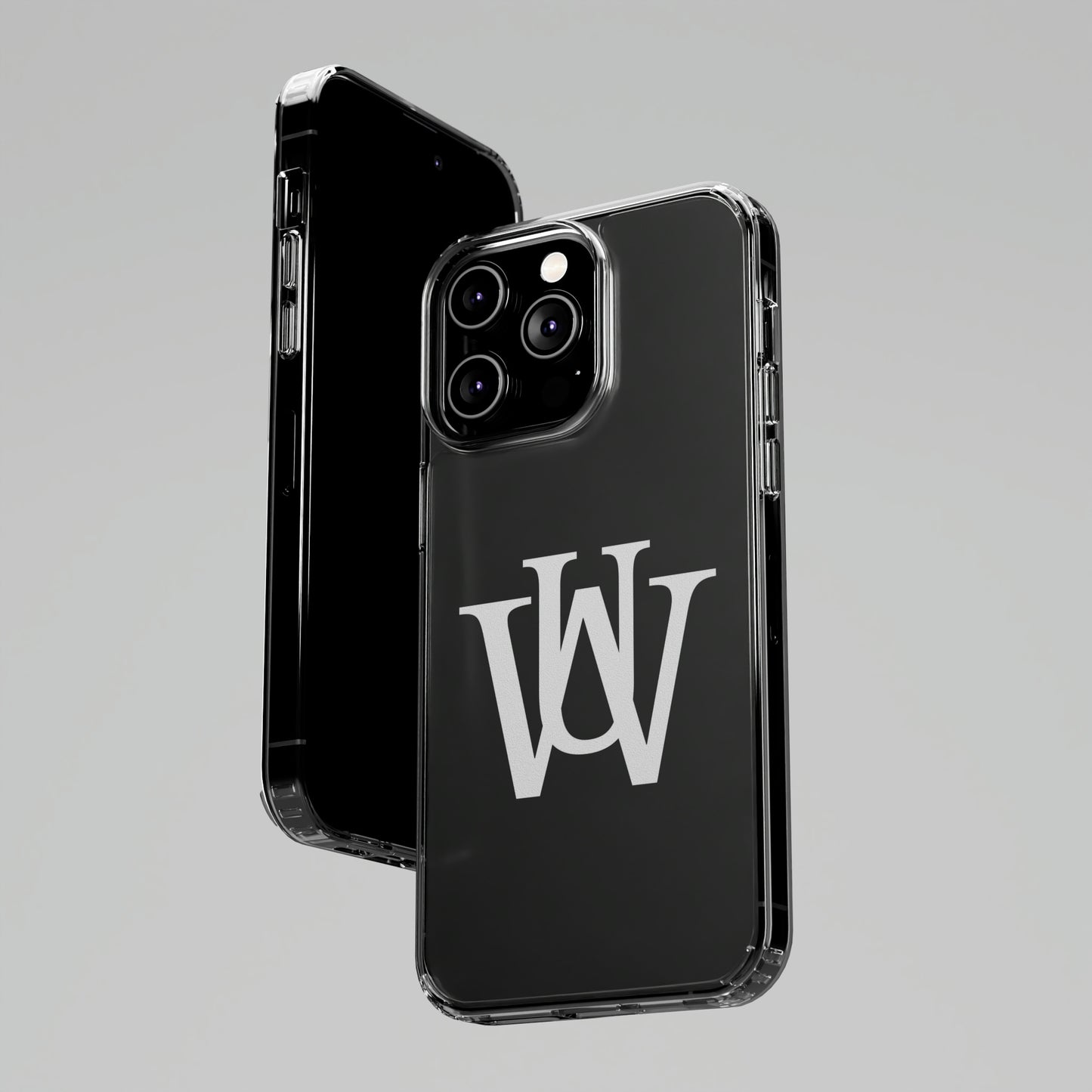 WAKE UP Phone Case (CLEAR WHITE)