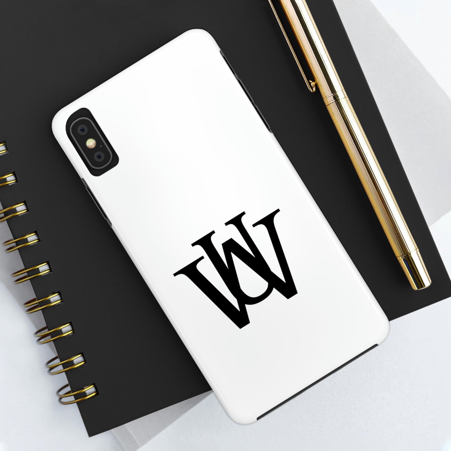 WAKE UP Phone Case (White)