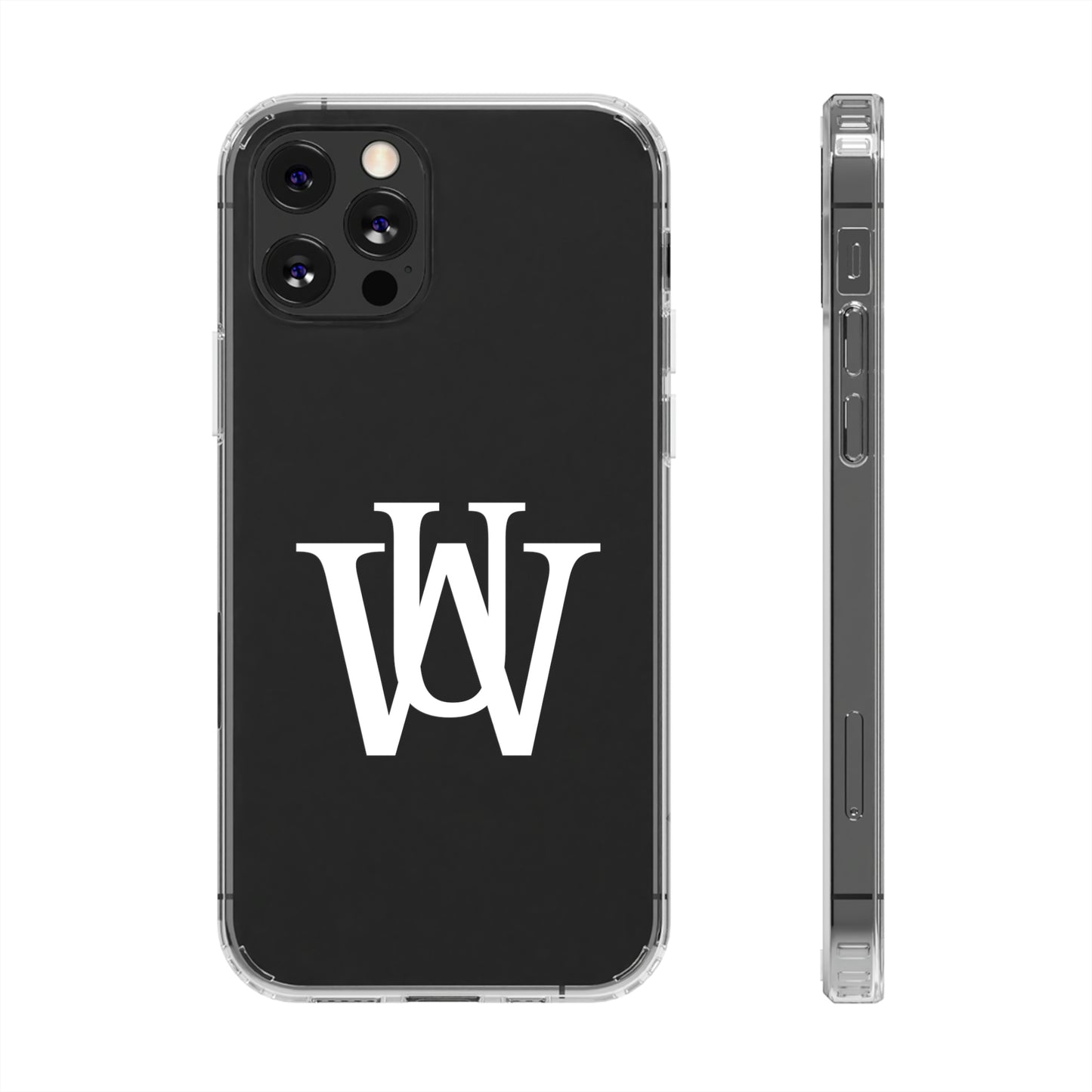 WAKE UP Phone Case (CLEAR WHITE)