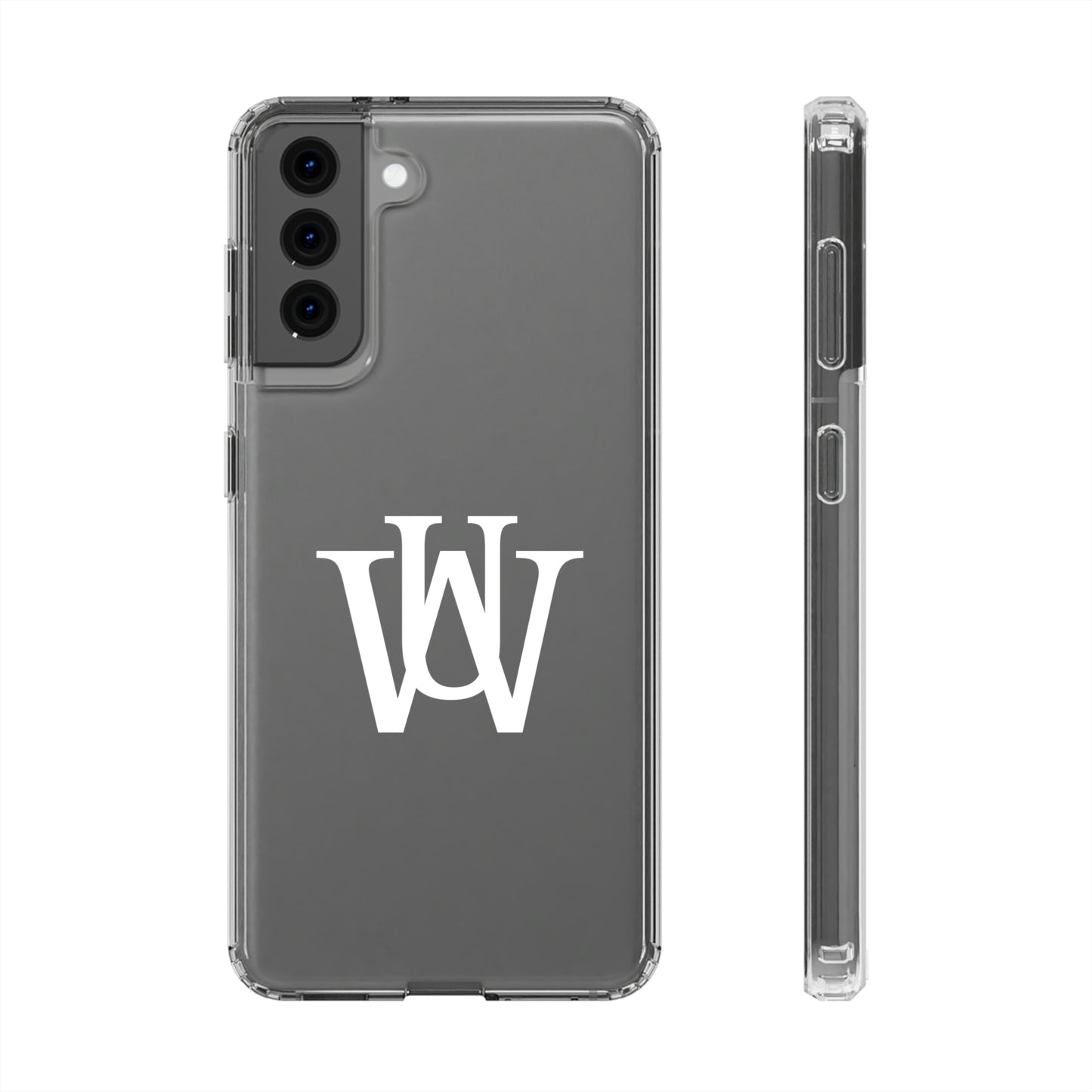 WAKE UP Phone Case (CLEAR WHITE)