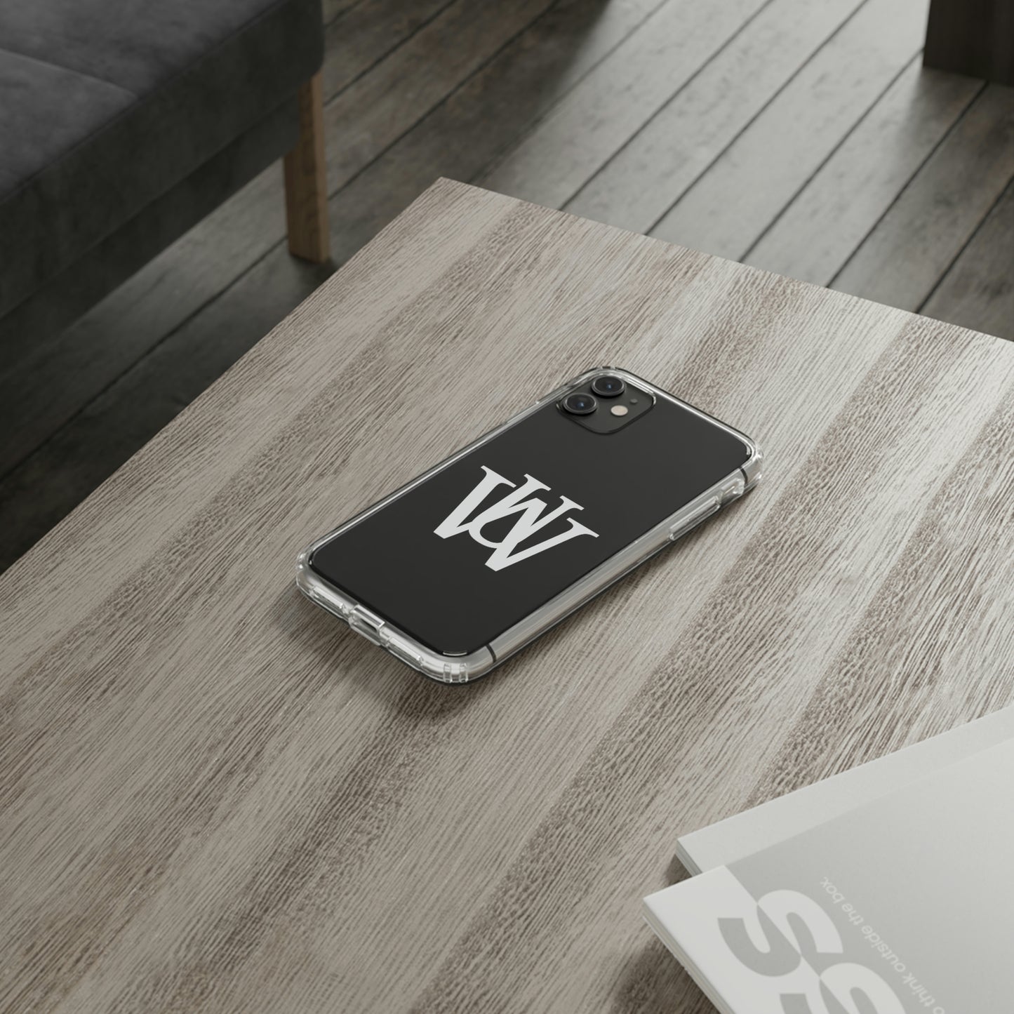 WAKE UP Phone Case (CLEAR WHITE)