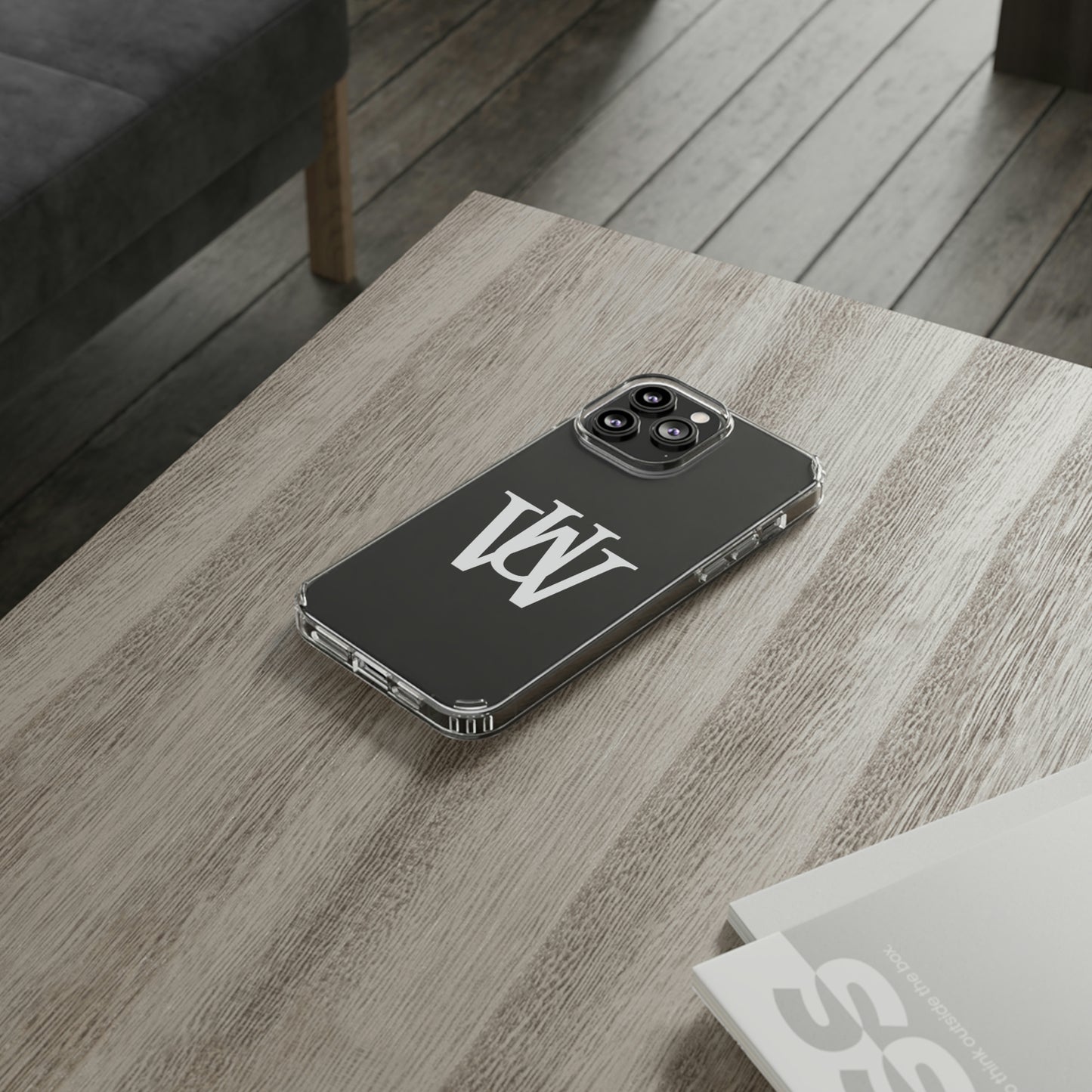WAKE UP Phone Case (CLEAR WHITE)