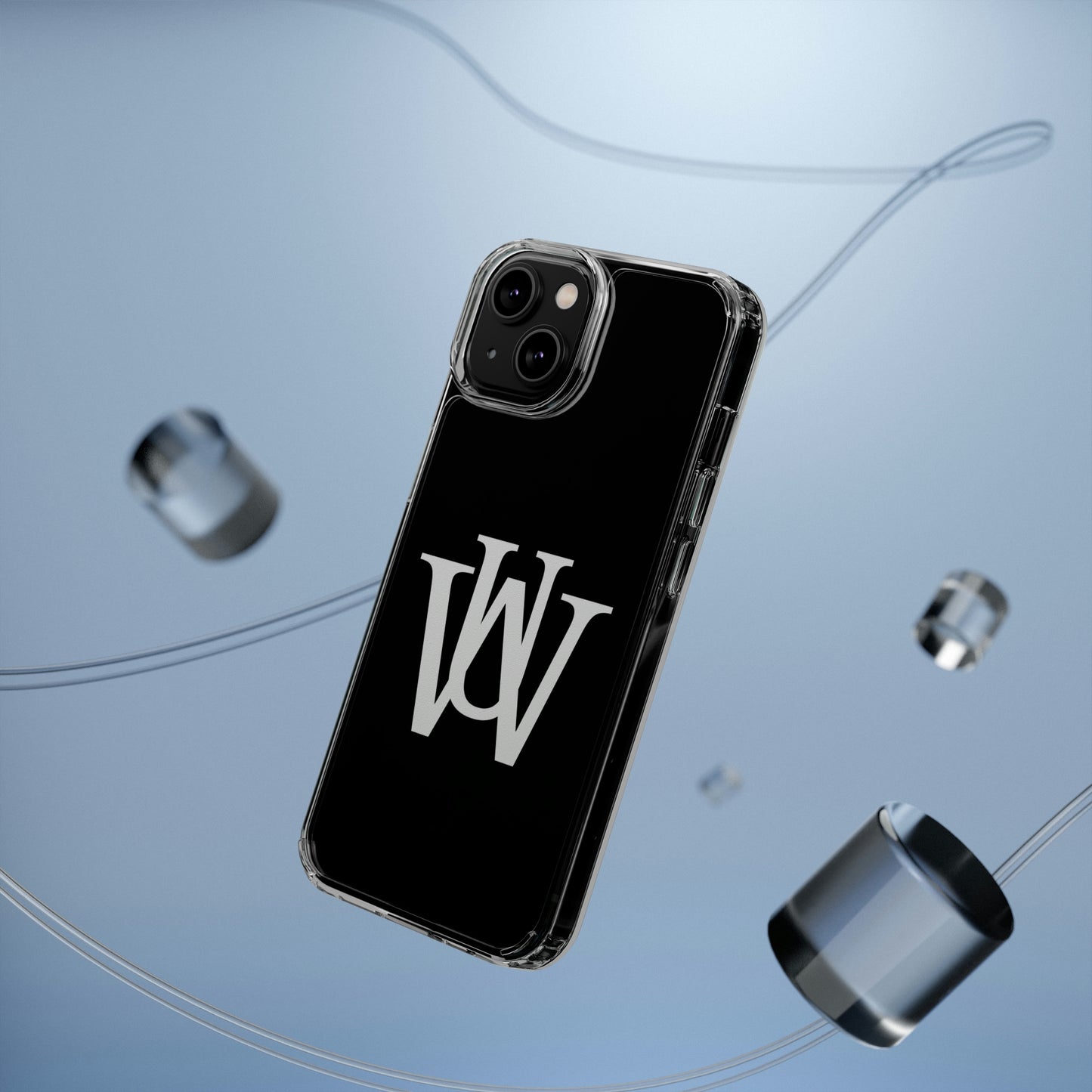 WAKE UP Phone Case (CLEAR WHITE)