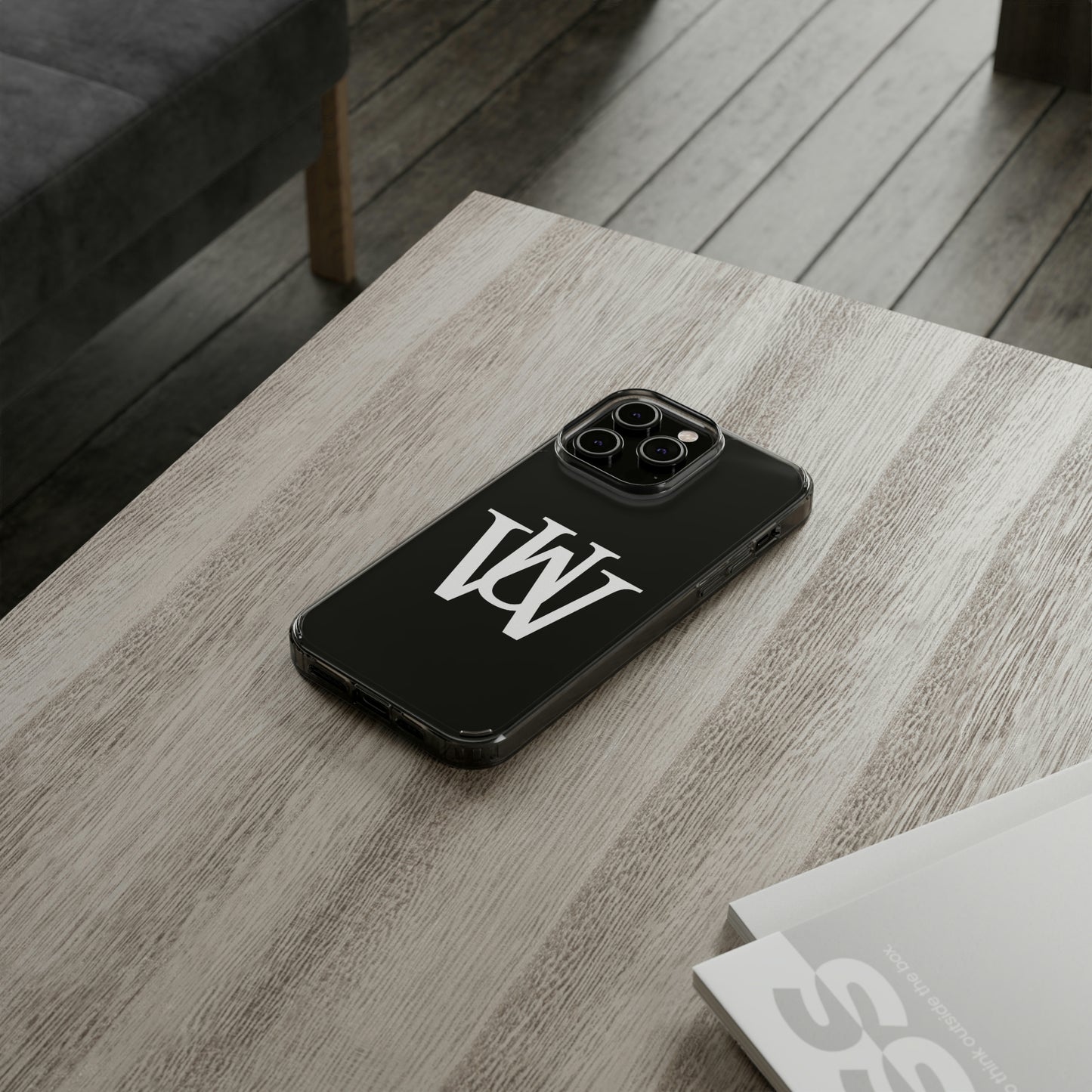WAKE UP Phone Case (CLEAR WHITE)