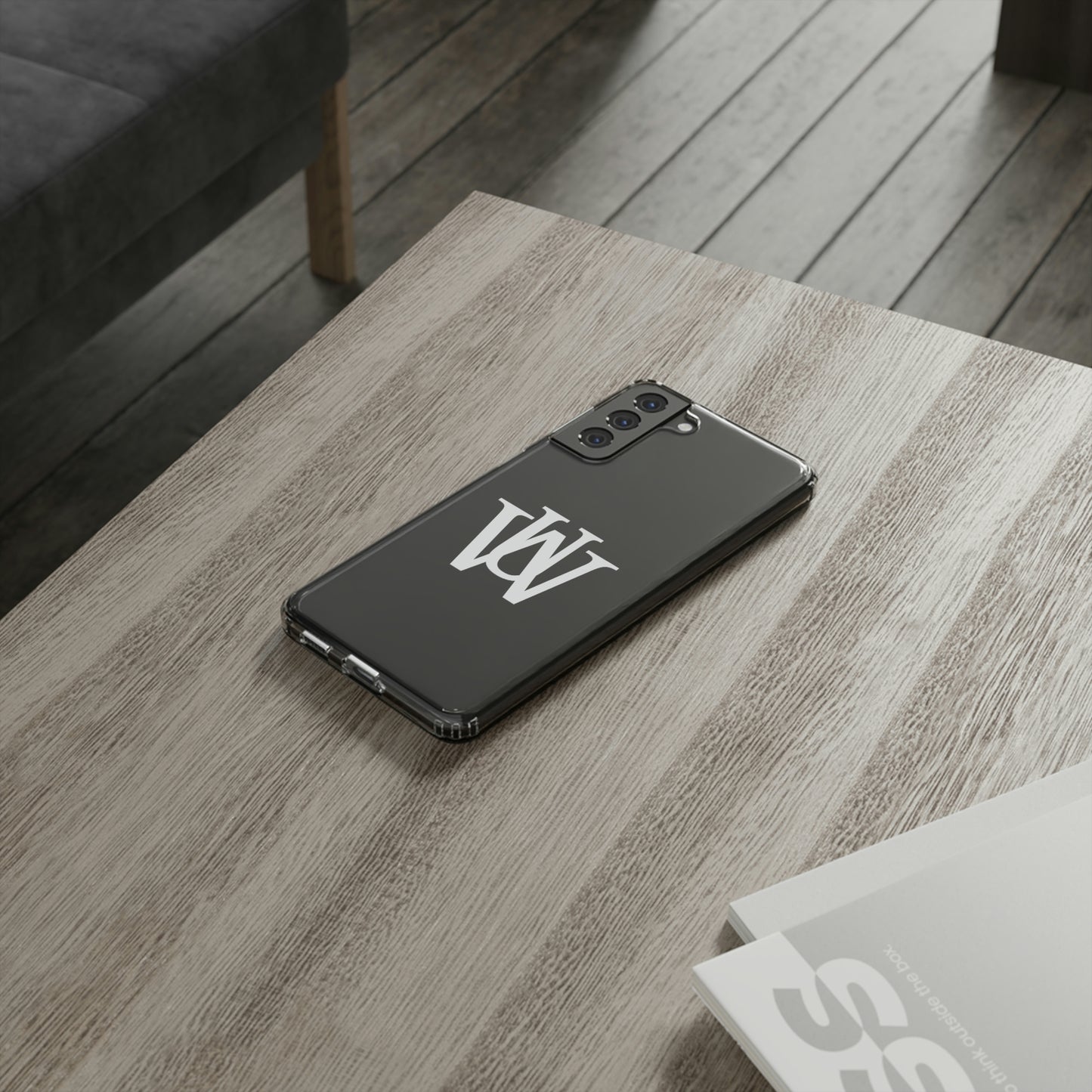 WAKE UP Phone Case (CLEAR WHITE)