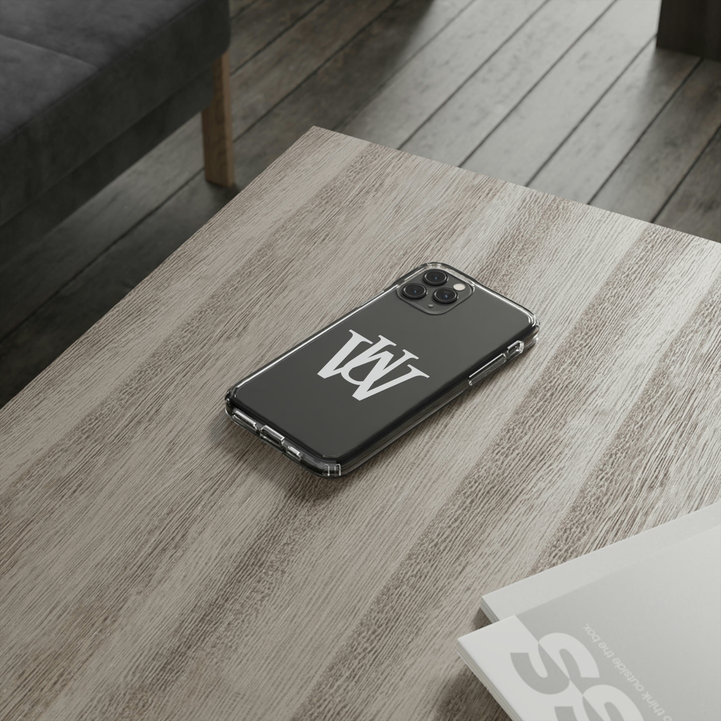 WAKE UP Phone Case (CLEAR WHITE)