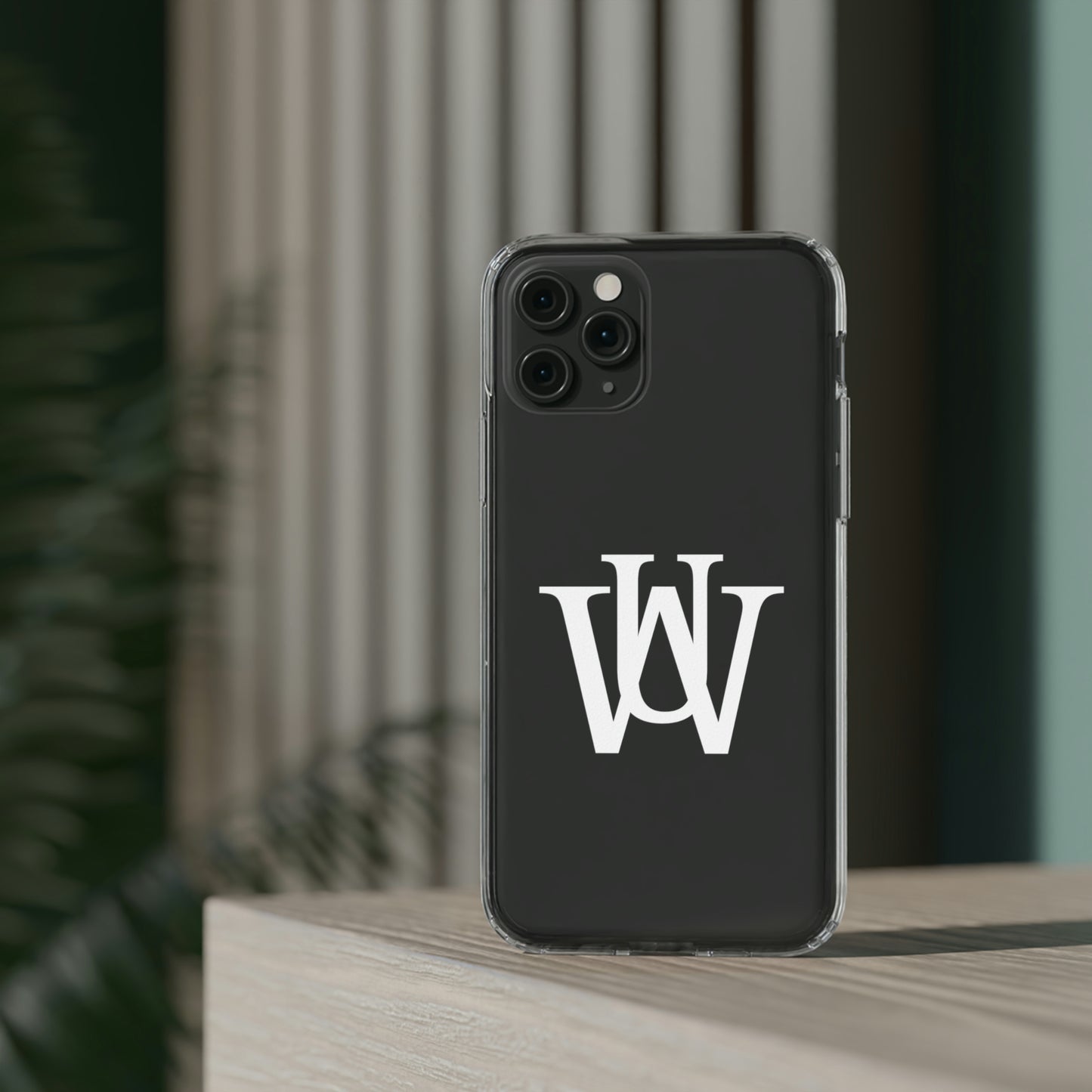 WAKE UP Phone Case (CLEAR WHITE)
