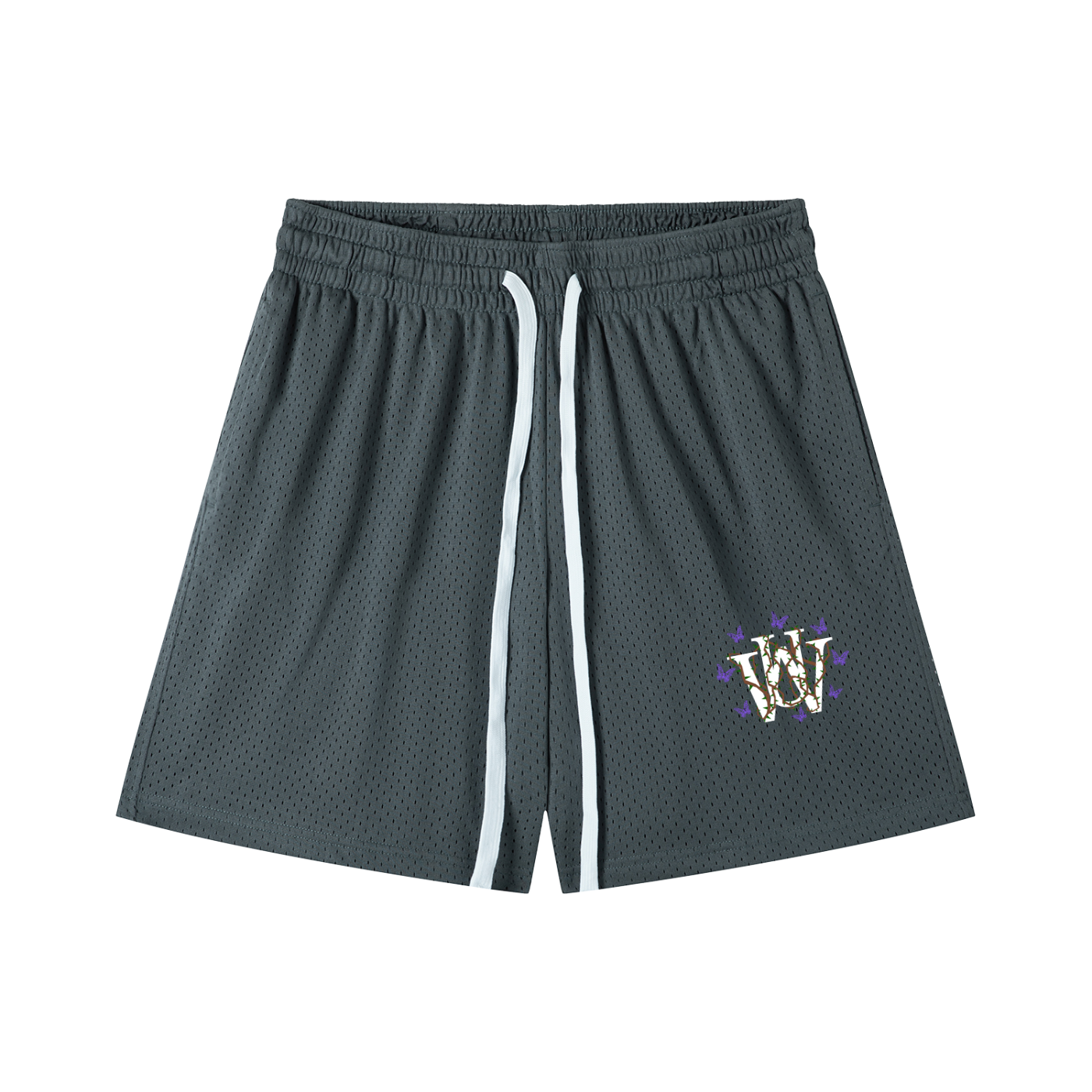 WAKE UP Butterfly Effect Mesh Shorts