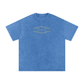 WAKE UP Snow Washed Oversized Cotton T-Shirt