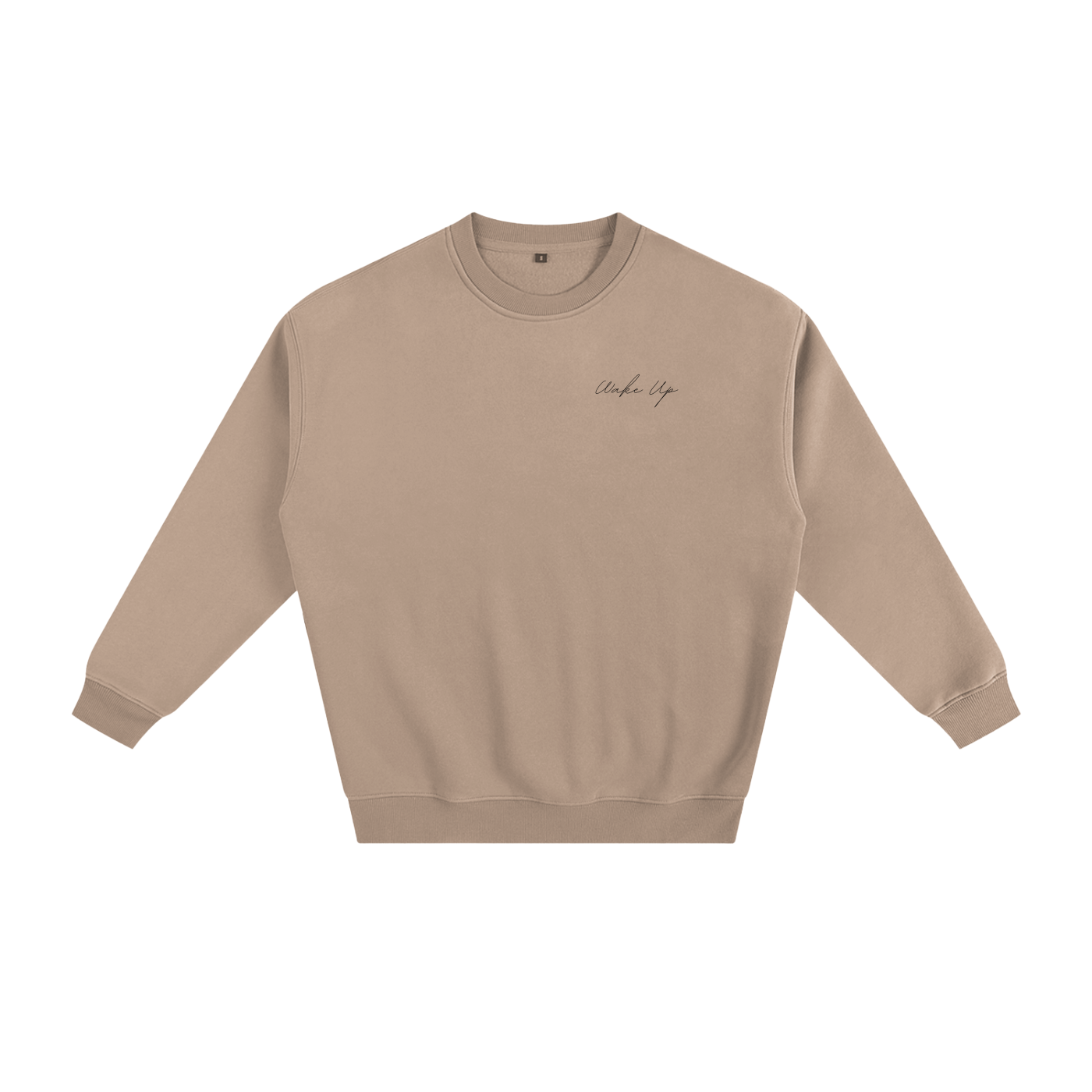 WAKE UP Fleeced Sweatshirt