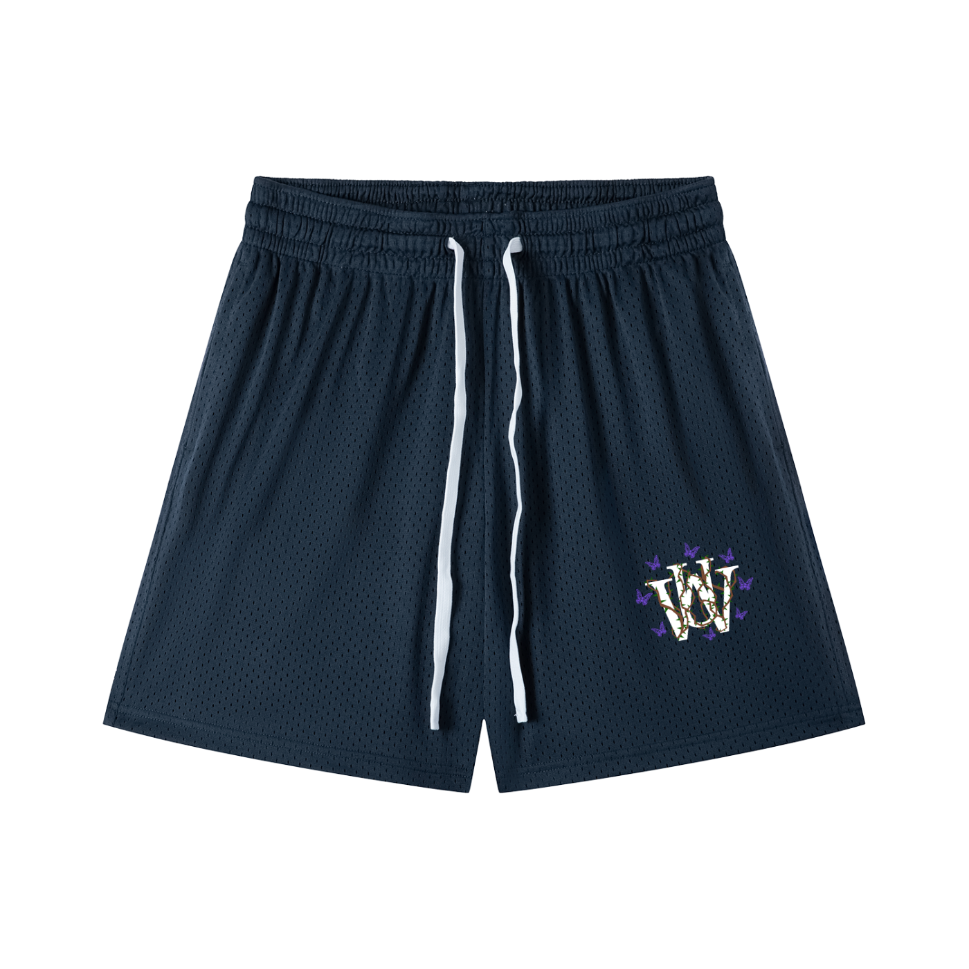 WAKE UP Butterfly Effect Mesh Shorts